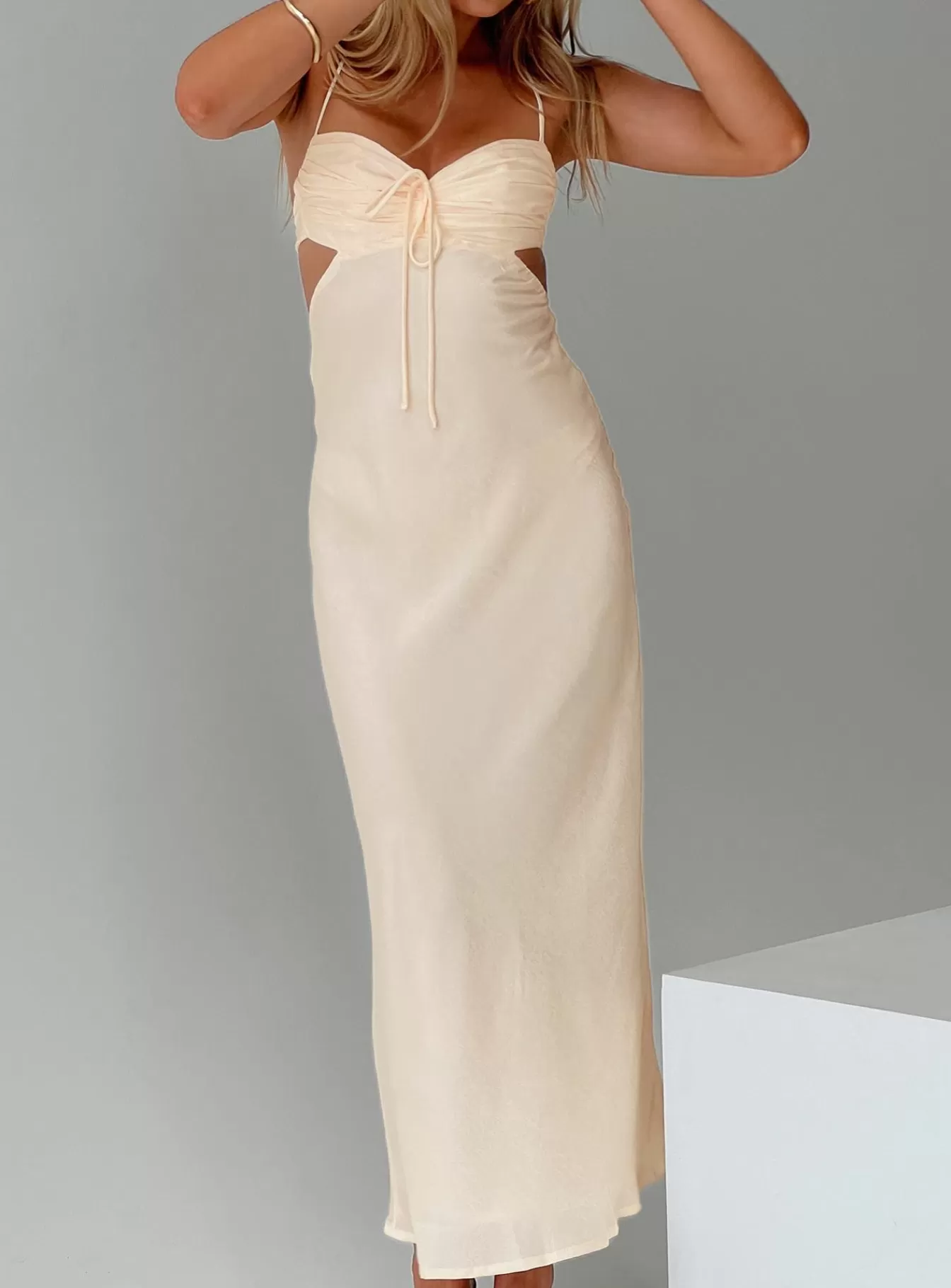Princess Polly Maxi Dresses | Durand Maxi Dress Cream