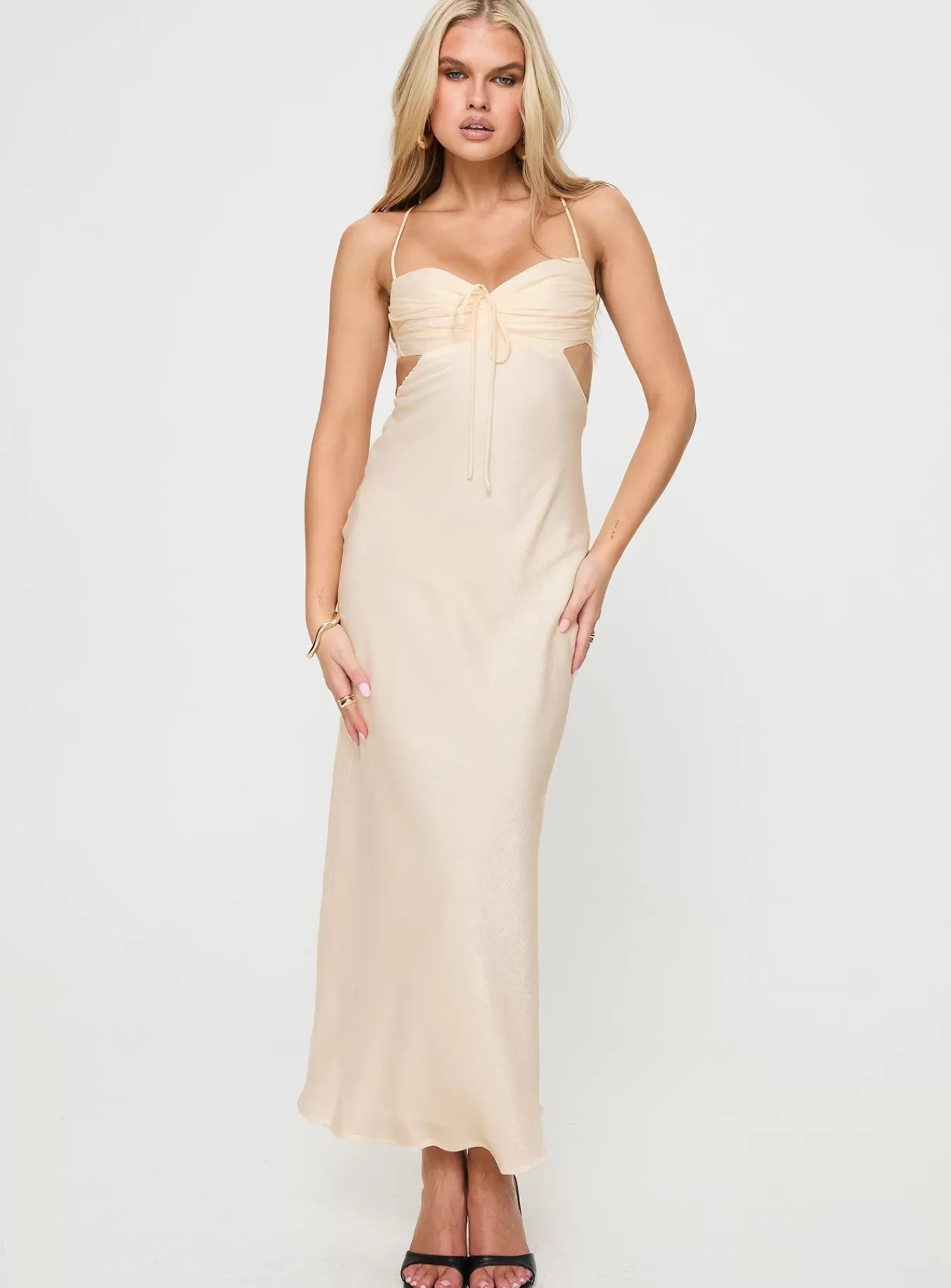 Princess Polly Maxi Dresses | Durand Maxi Dress Cream