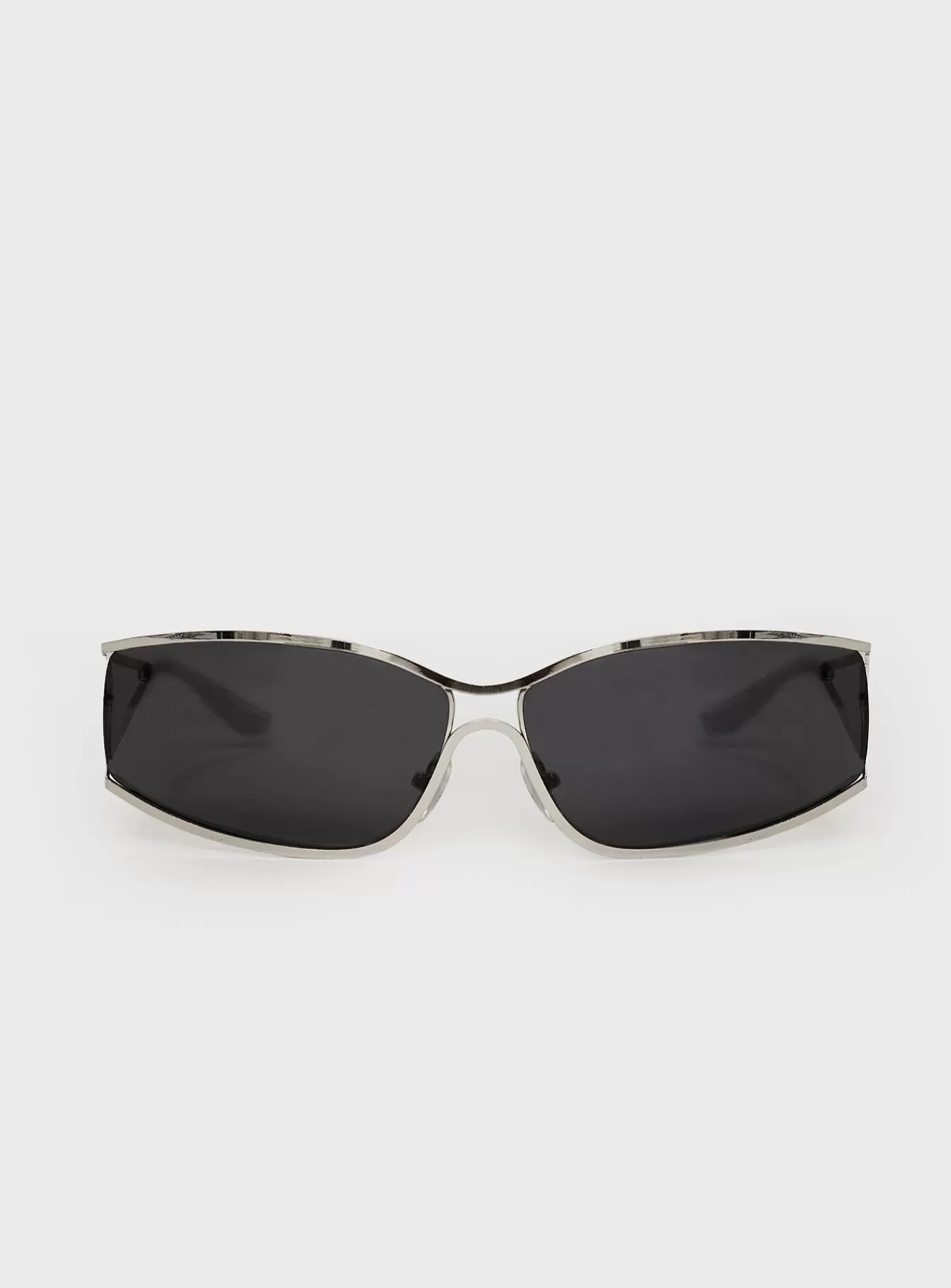 Princess Polly Sunglasses | Dyxon Sunglasses Black / Silver Black/Silver