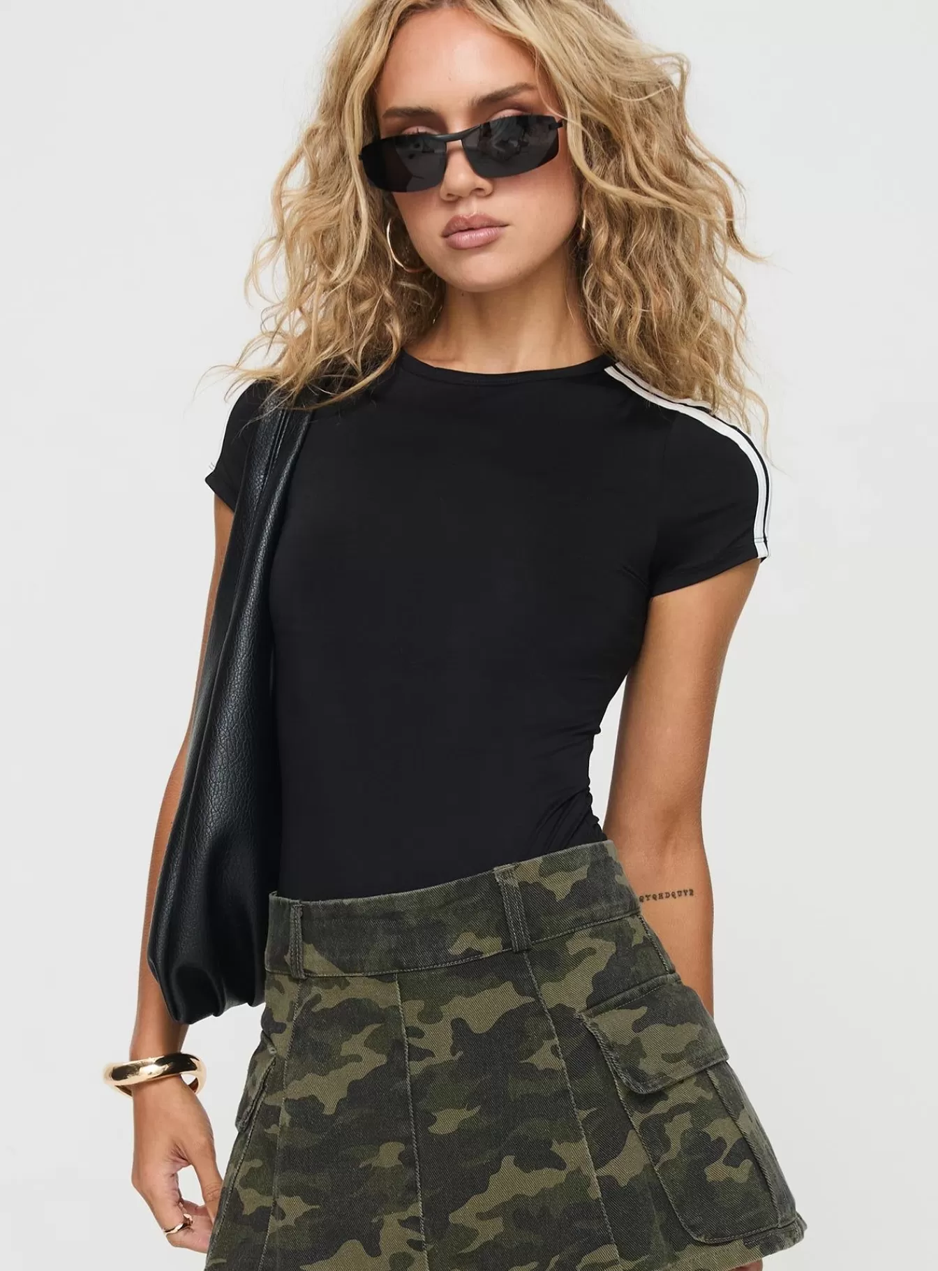 Princess Polly Bodysuits | Edensi Bodysuit Black