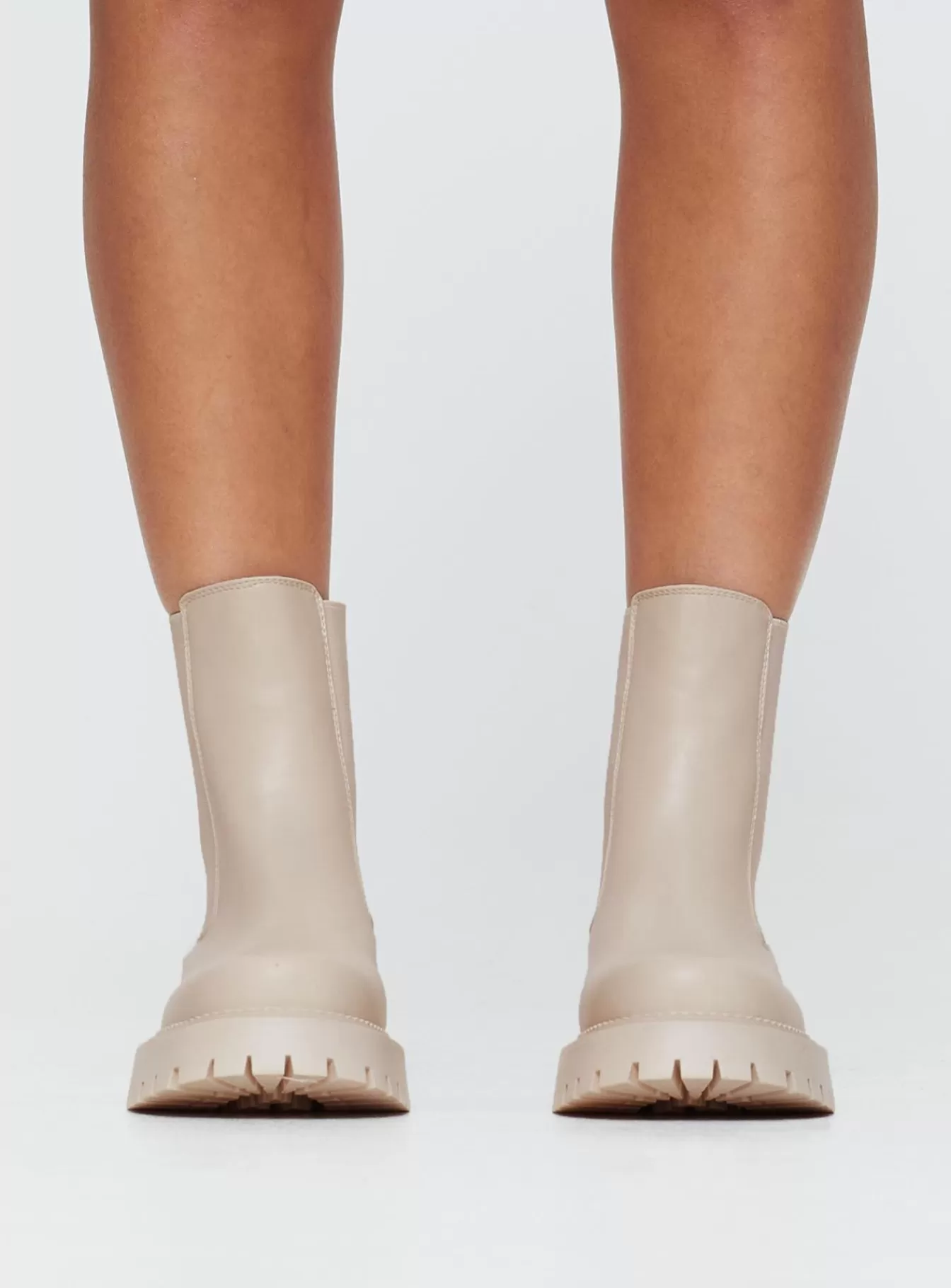 Princess Polly Boots | Elijah Boots Cream