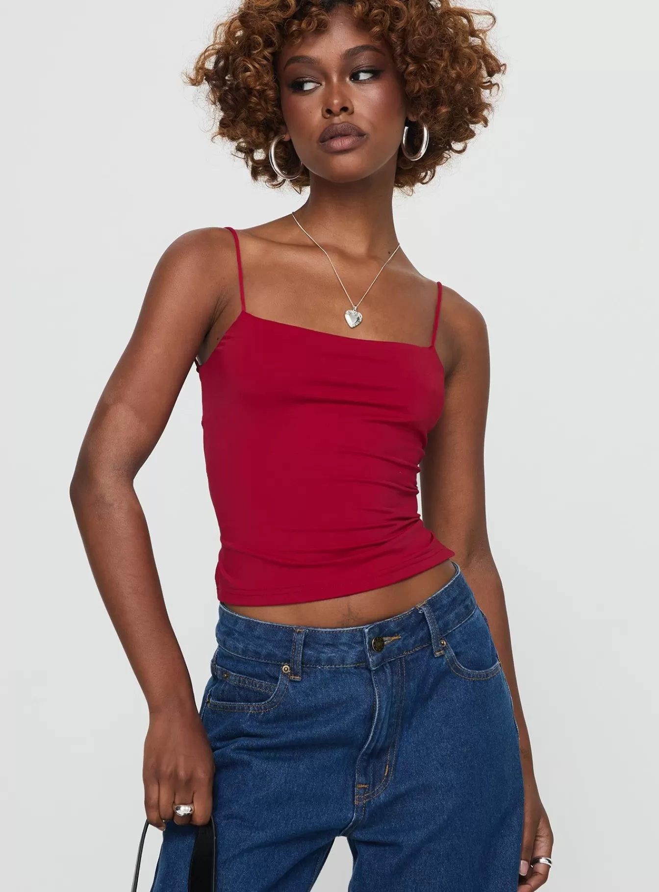 Princess Polly Spring Tops | Elissa Top Red