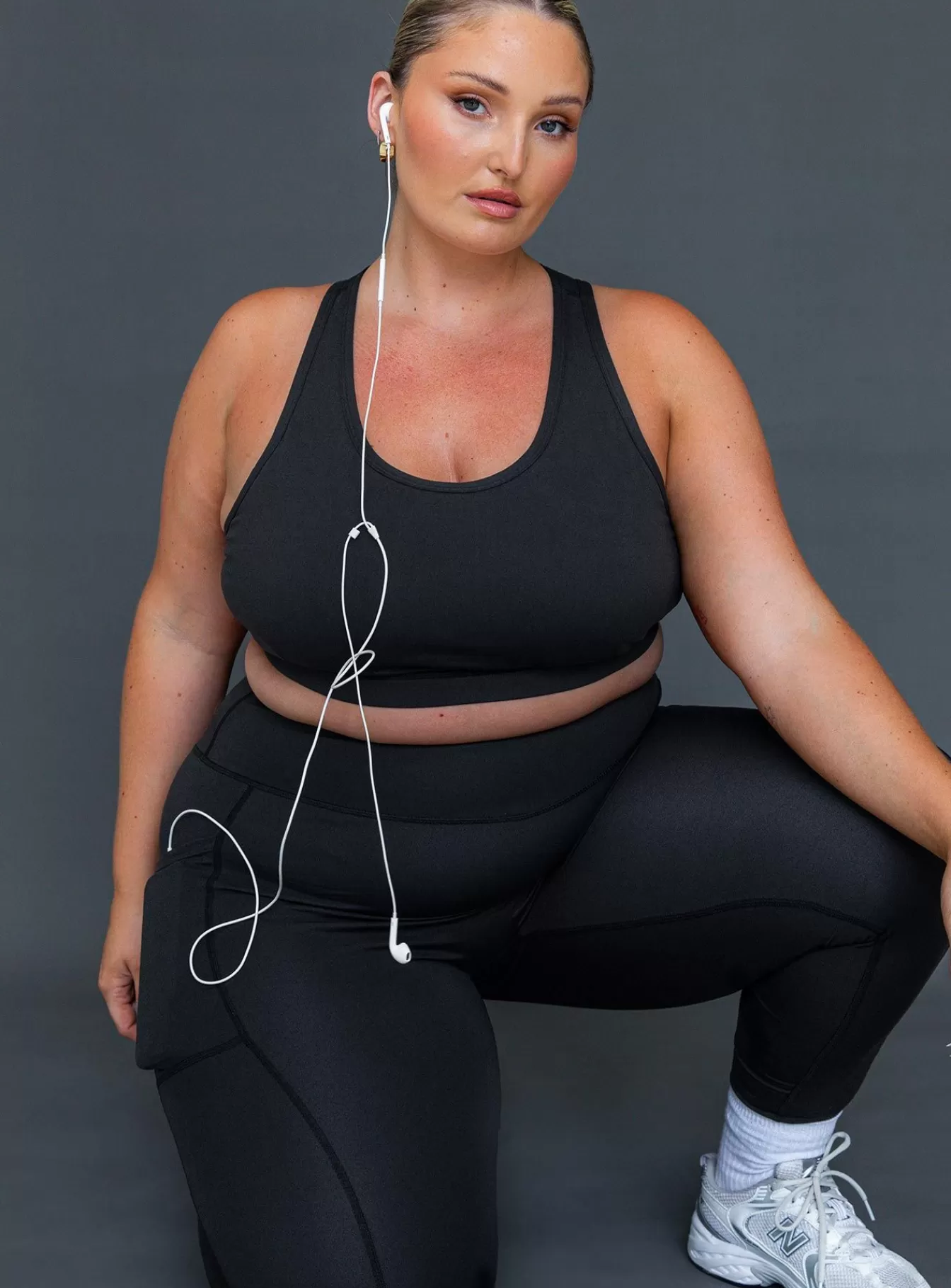 Princess Polly Casual Tops | Energised Activewear Top Curve Black