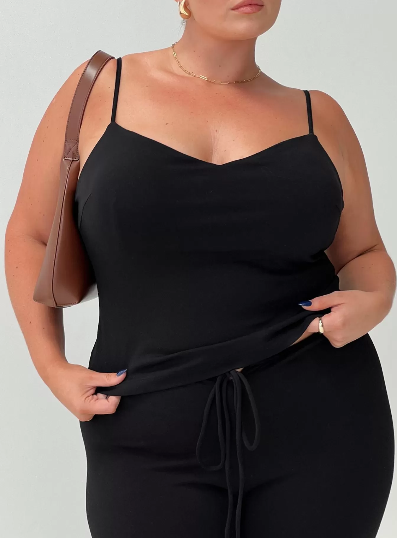 Princess Polly Casual Tops | Evanda Top Curve Black