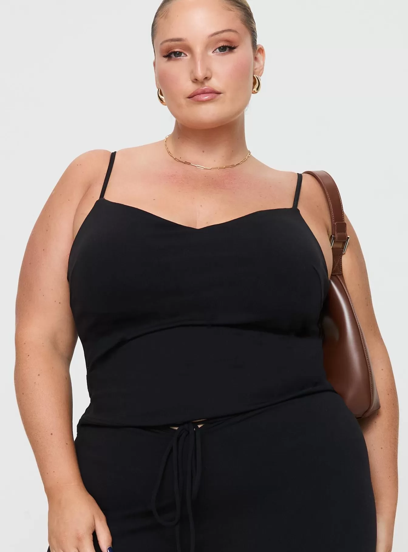 Princess Polly Casual Tops | Evanda Top Curve Black