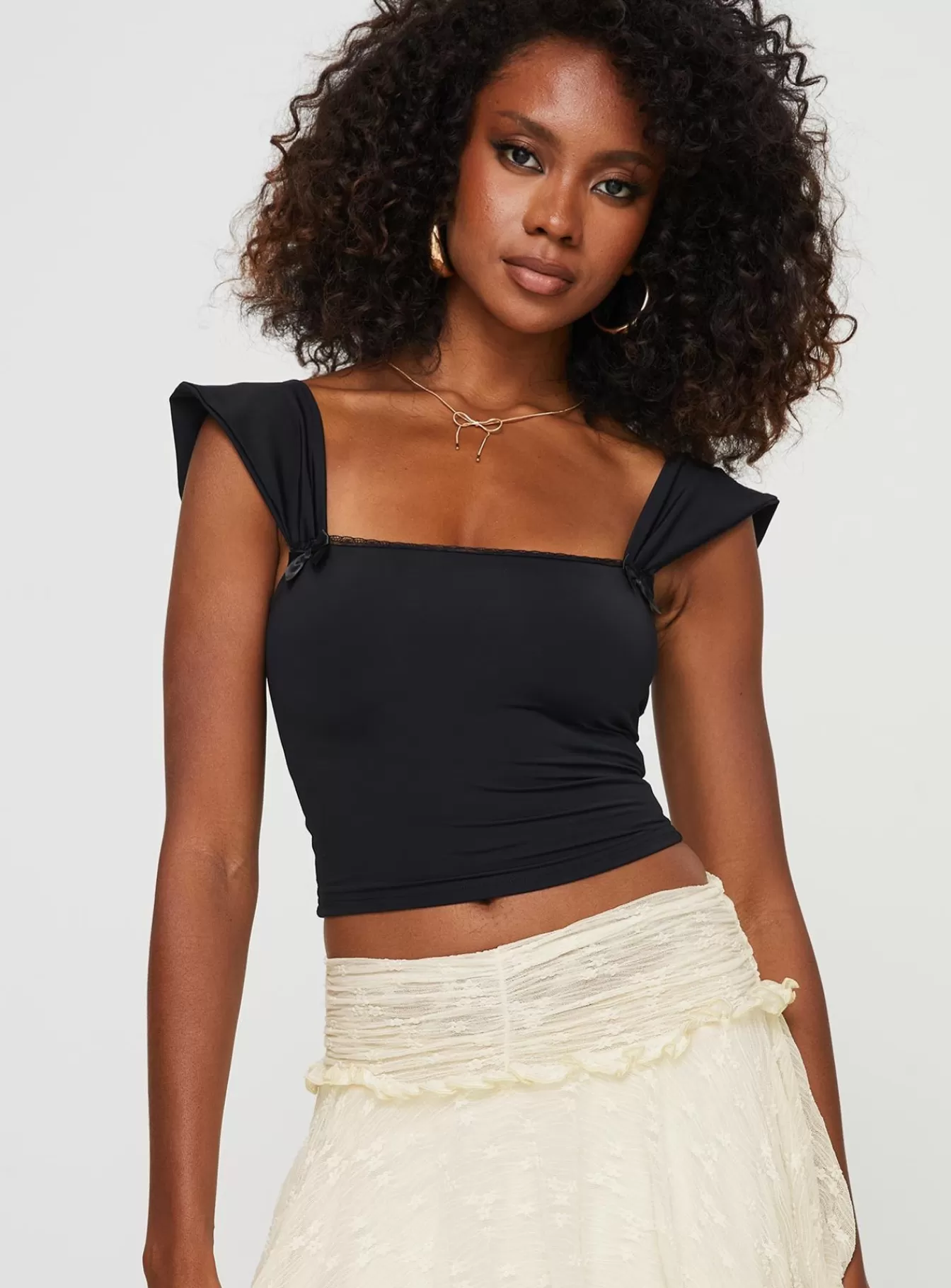 Princess Polly Casual Tops | Farinos Top Black