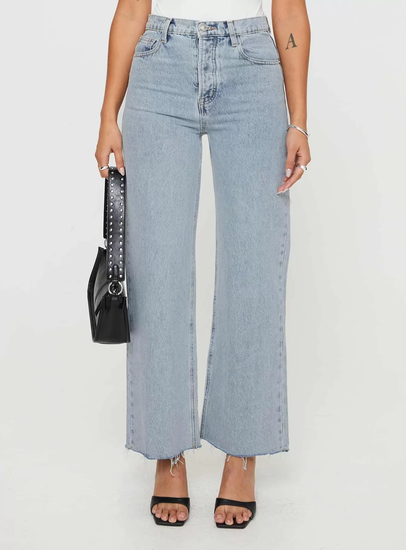 Princess Polly Jeans | Fawcett Jeans Denim Light Wash
