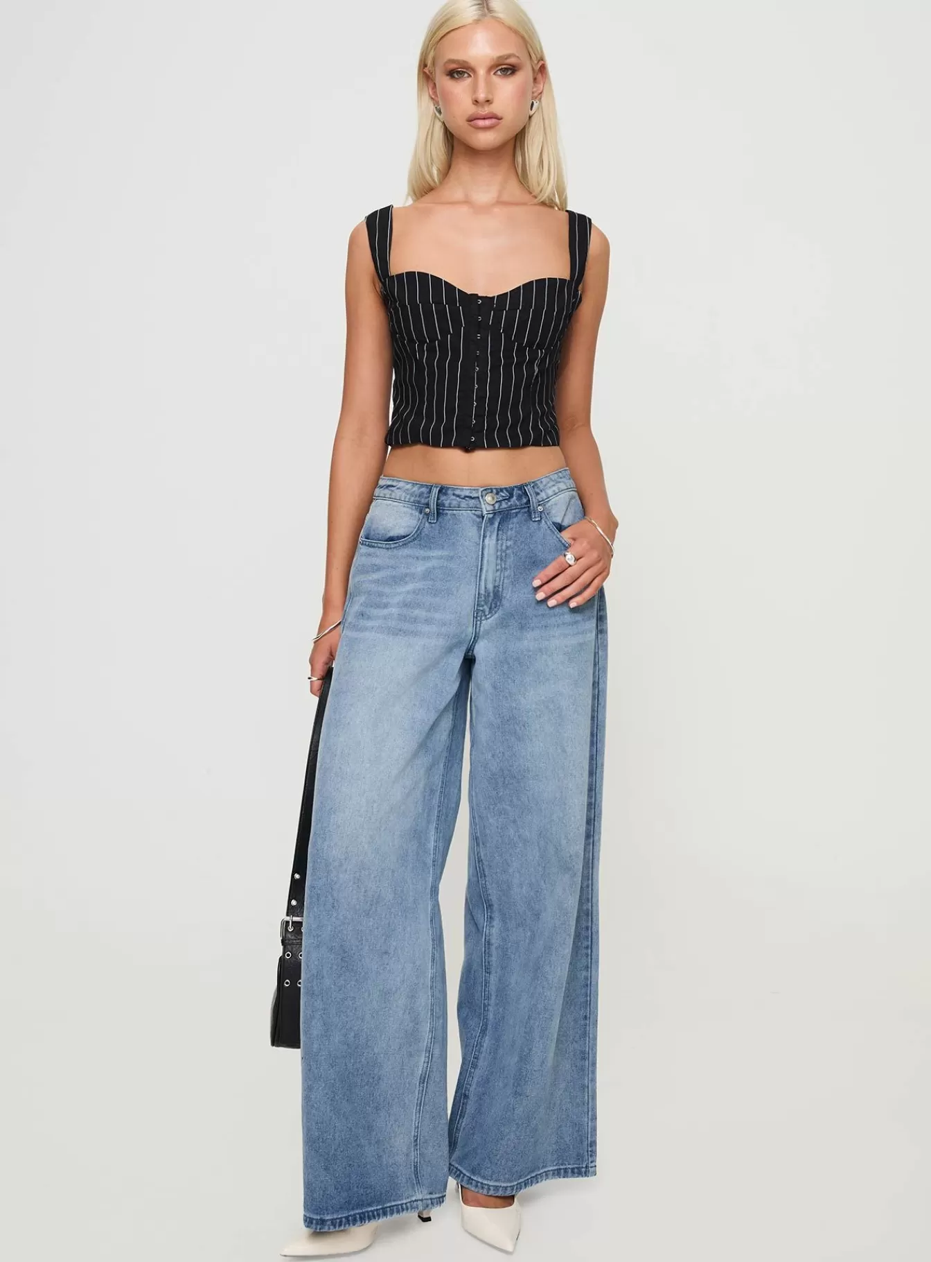 Princess Polly Corsets & Bustiers | Feed The Fire Top Black