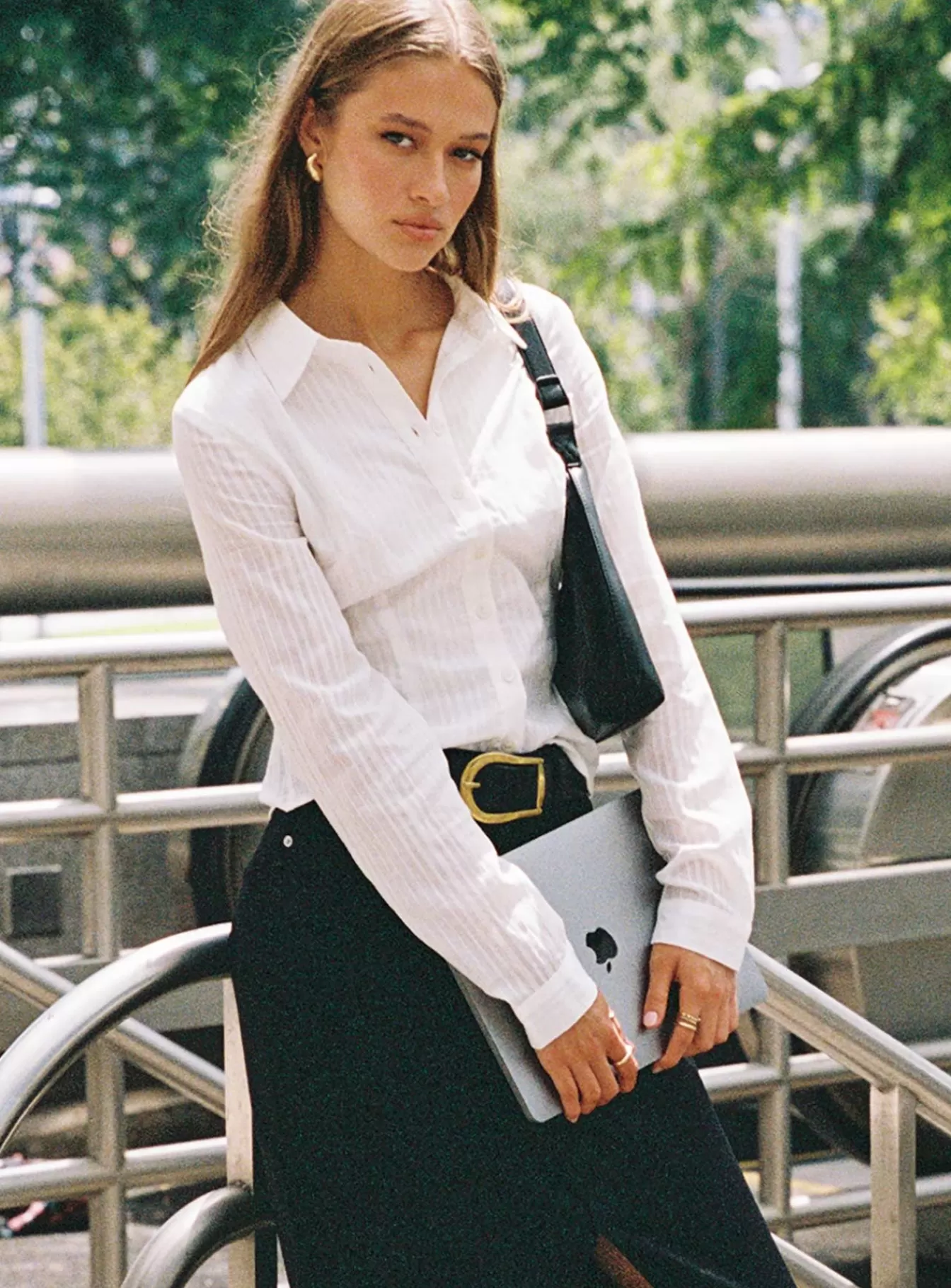 Princess Polly Long Sleeve Tops | Fogler Shirt White