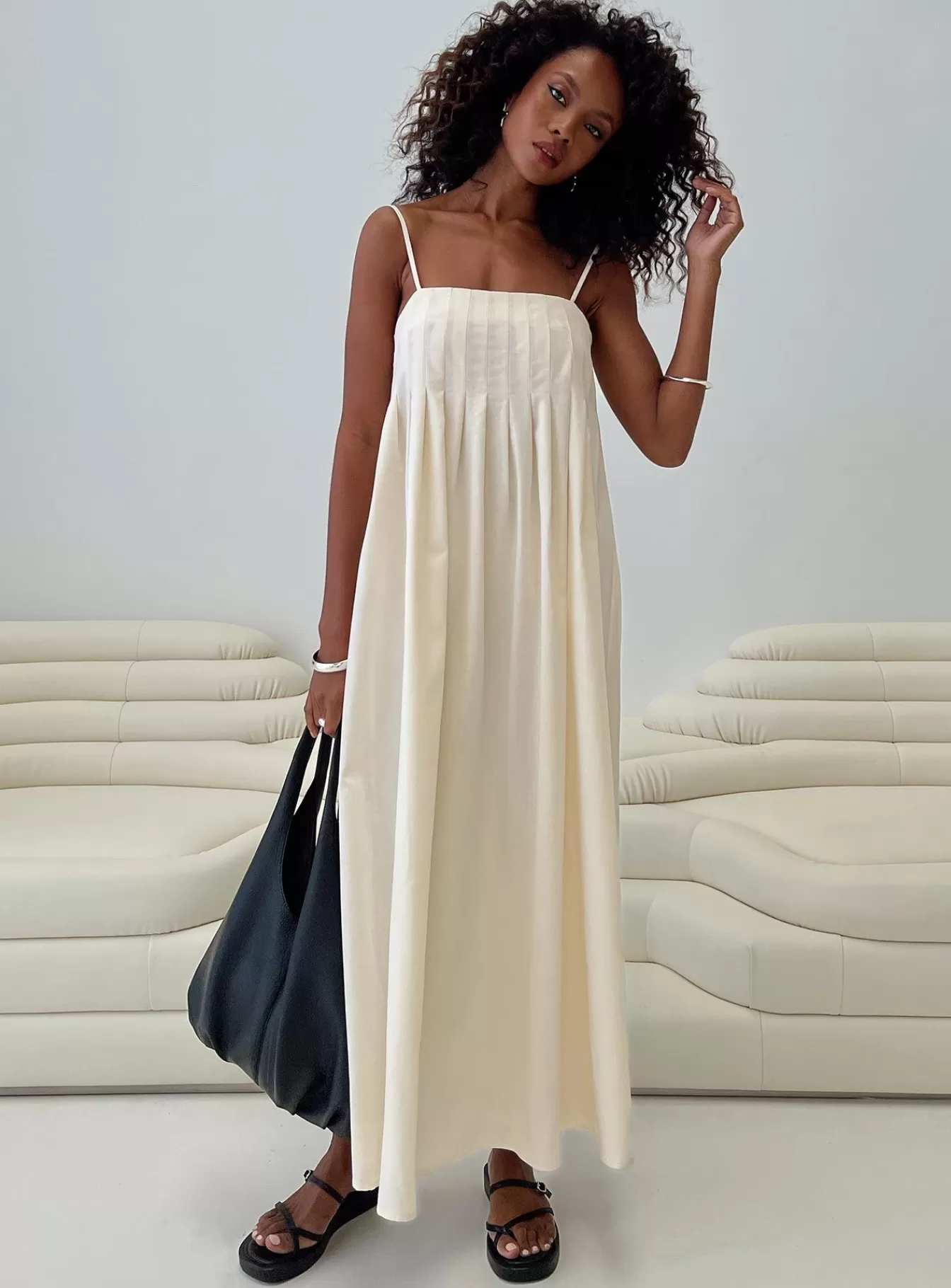 Princess Polly Maxi Dresses | Frankye Maxi Dress Cream