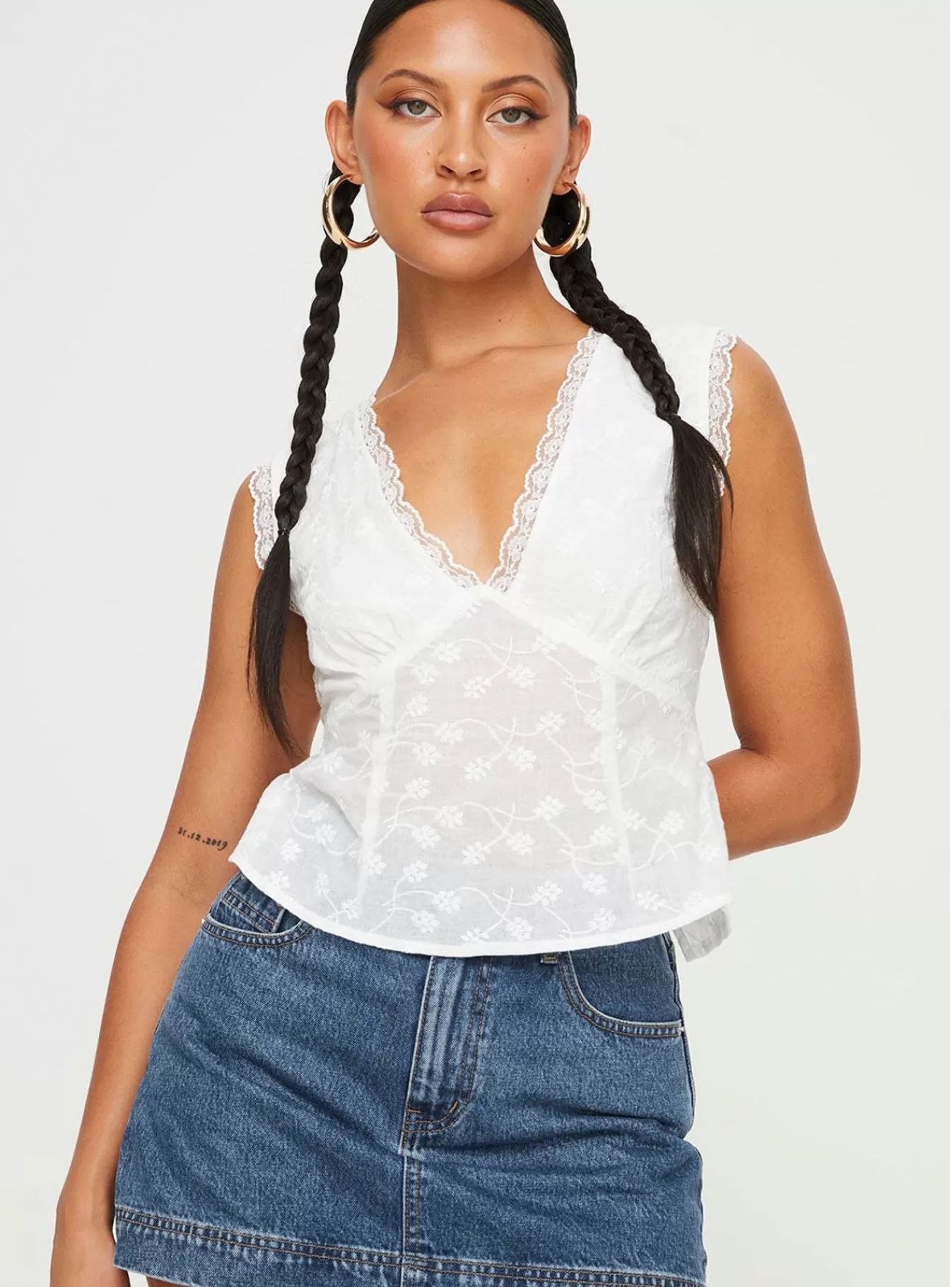 Princess Polly Crop Tops | Gimmie Top White