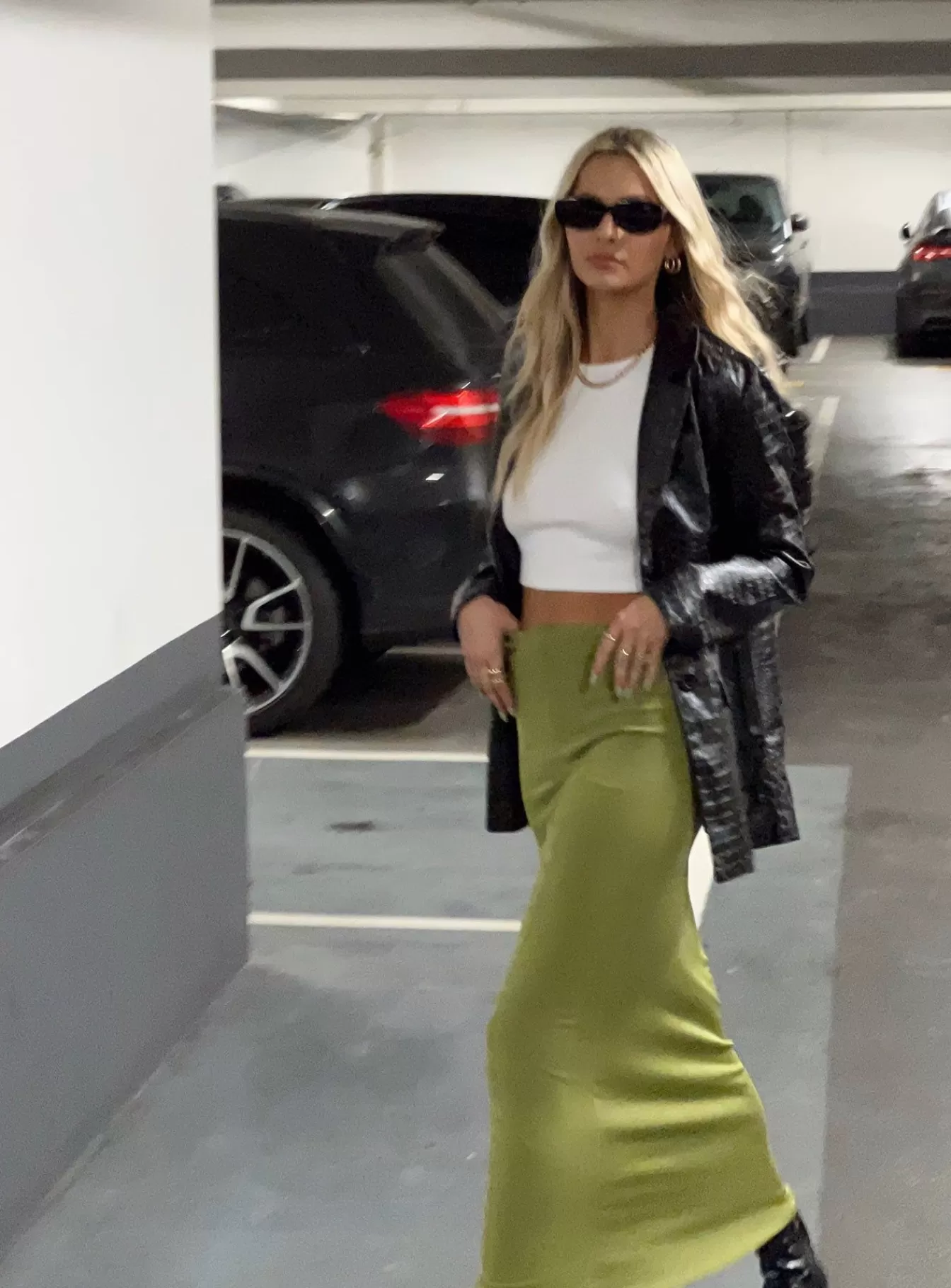 Princess Polly Skirts | Harriette Maxi Skirt Lower Impact Green