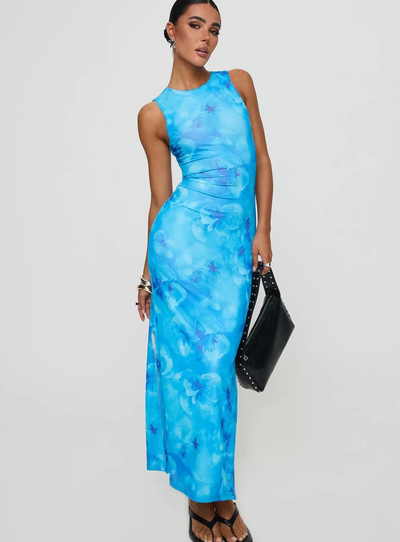 Princess Polly Maxi Dresses | Heartstring Maxi Dress Blue
