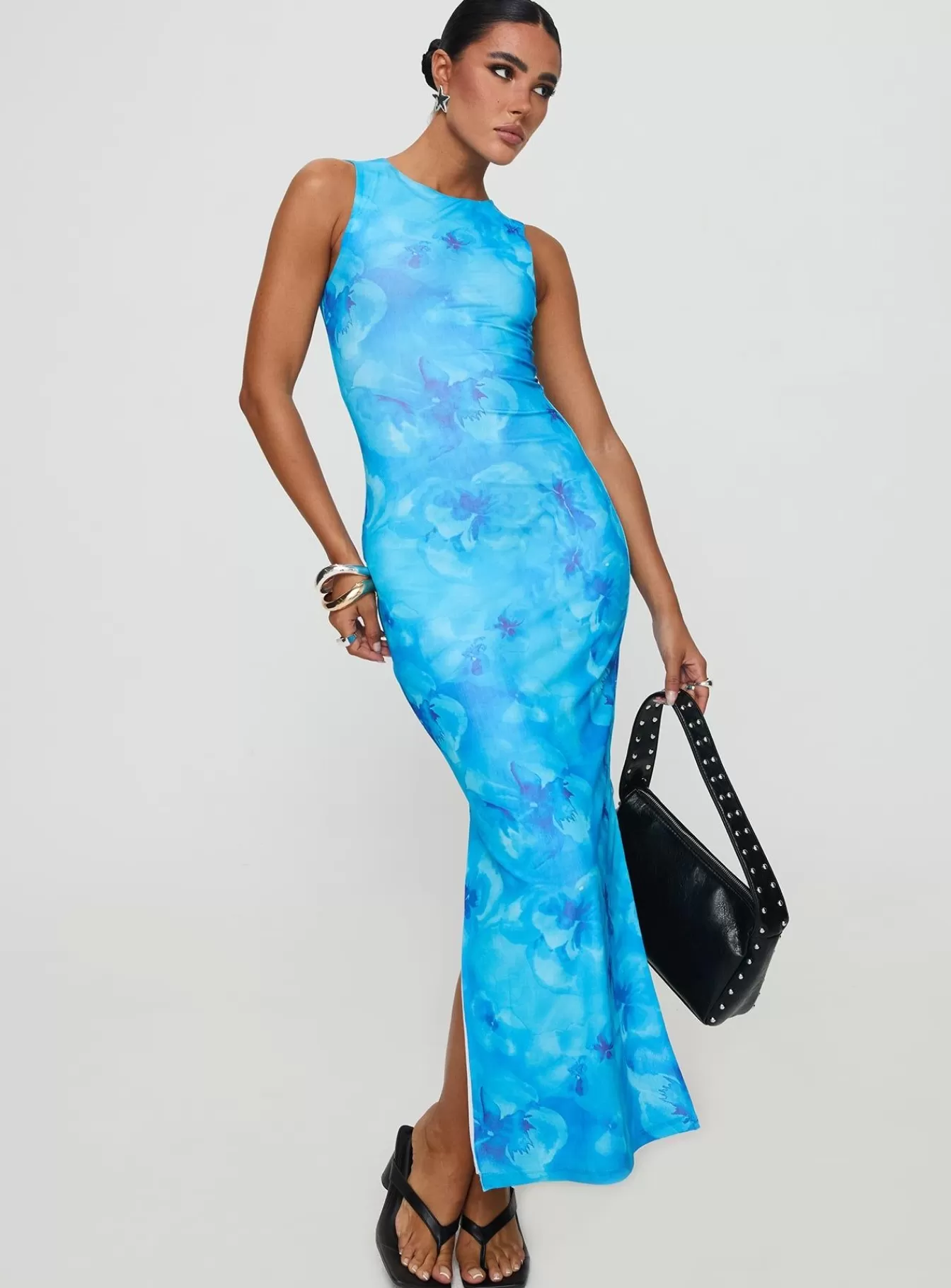 Princess Polly Maxi Dresses | Heartstring Maxi Dress Blue