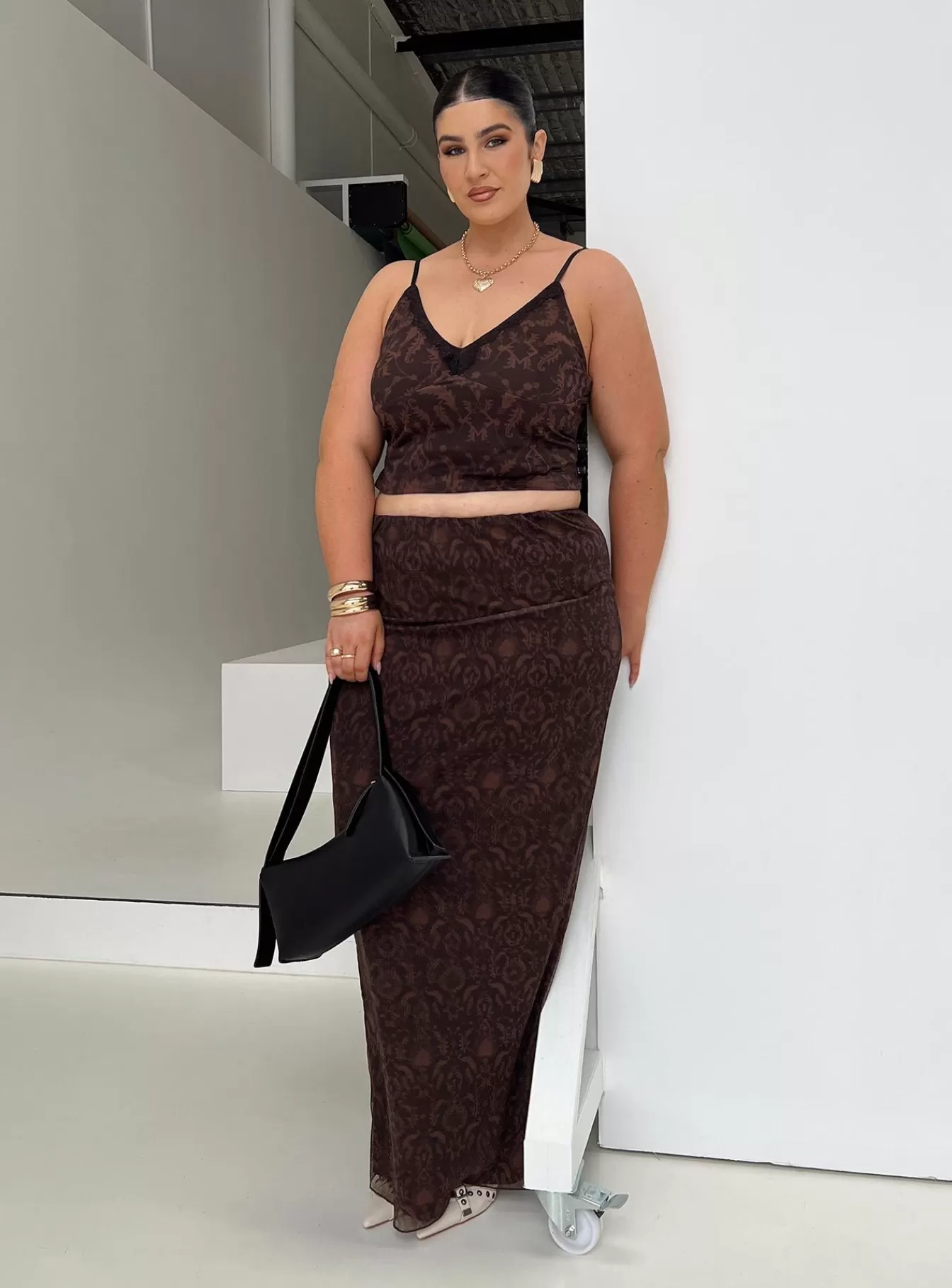 Princess Polly Skirts | Hostona Maxi Skirt Mutli Curve Multi