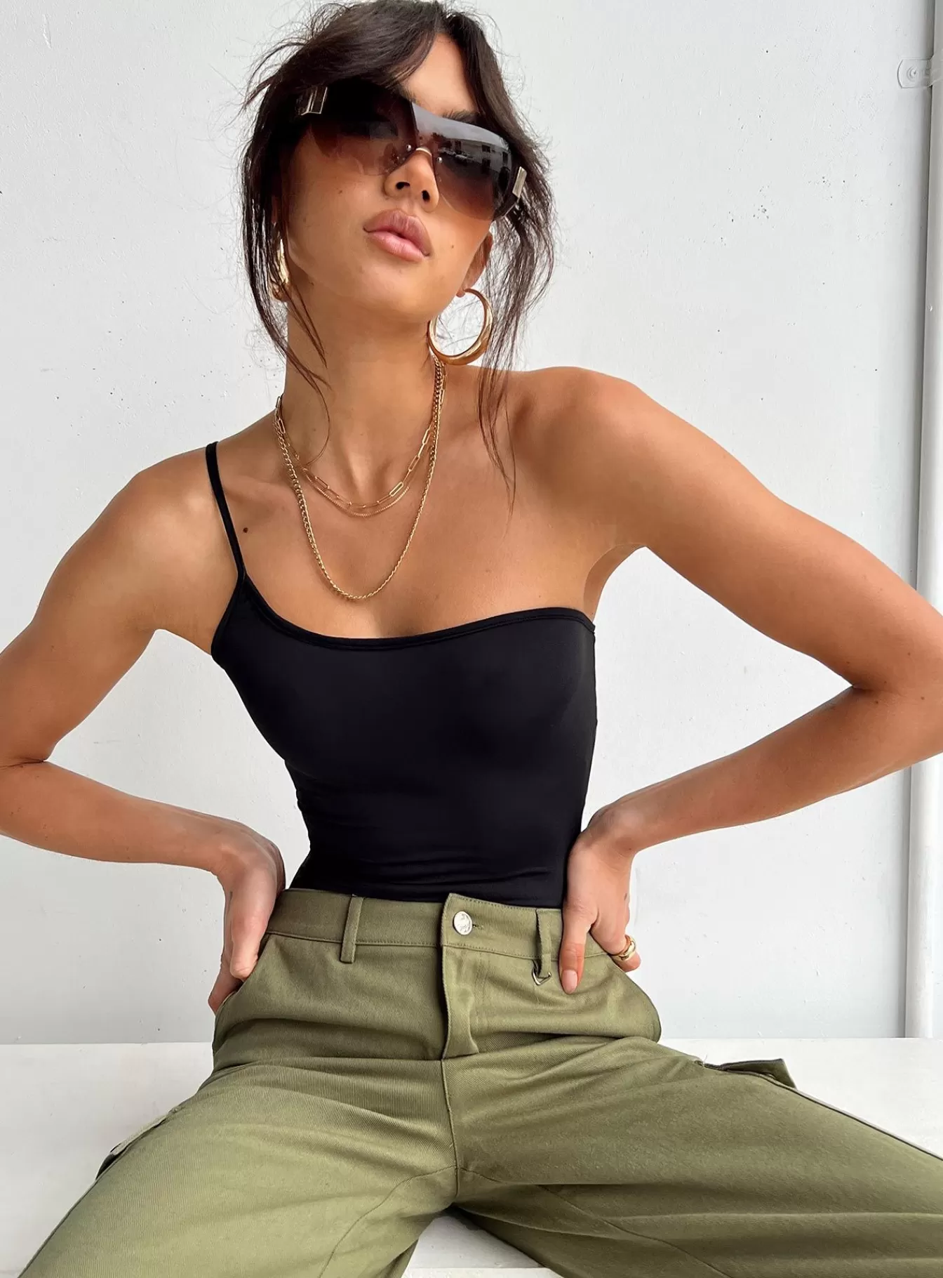 Princess Polly Casual Tops | Hutter Bodysuit Black