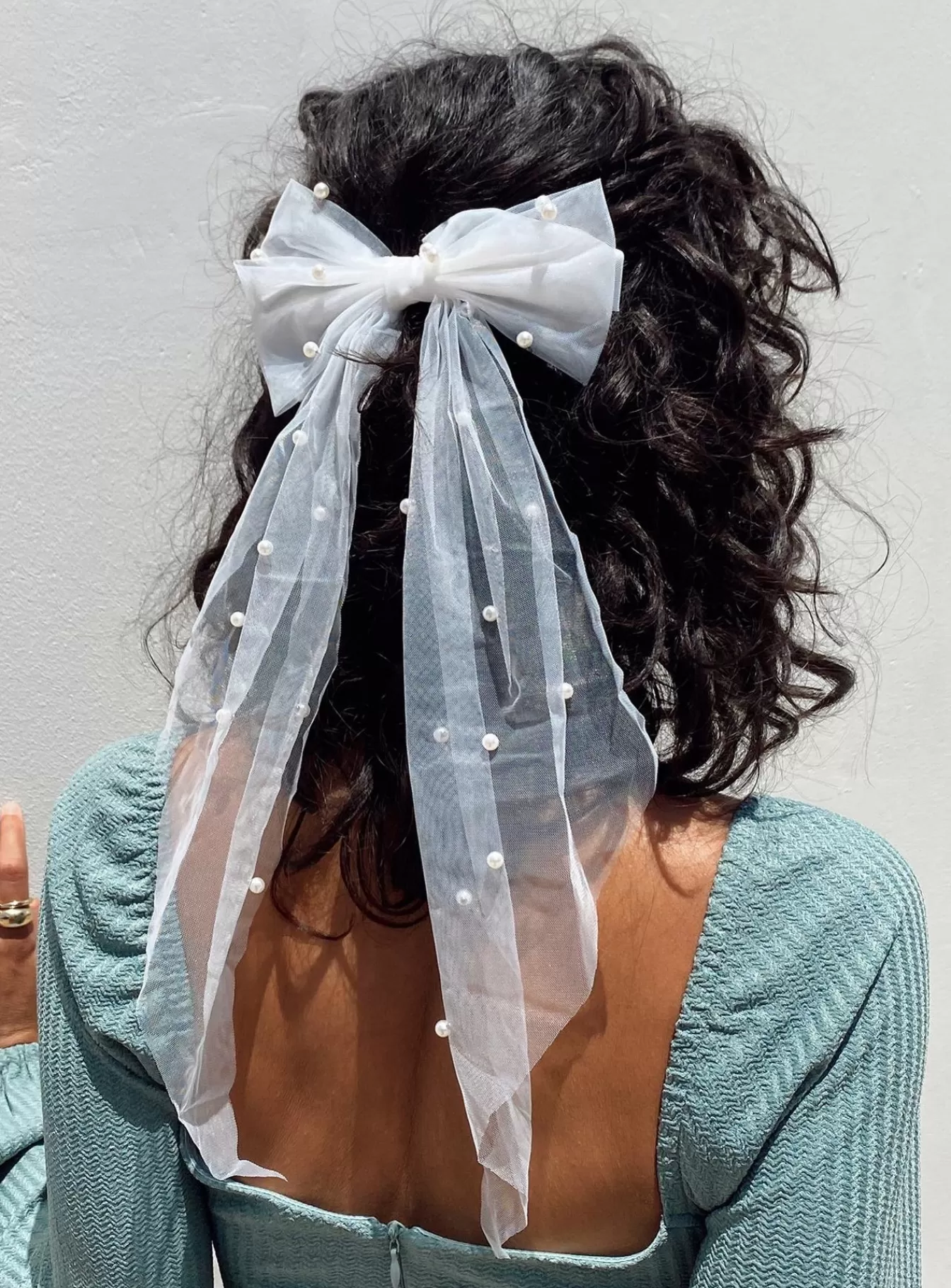 Princess Polly Hair Accessories | Imi Hair Bow White