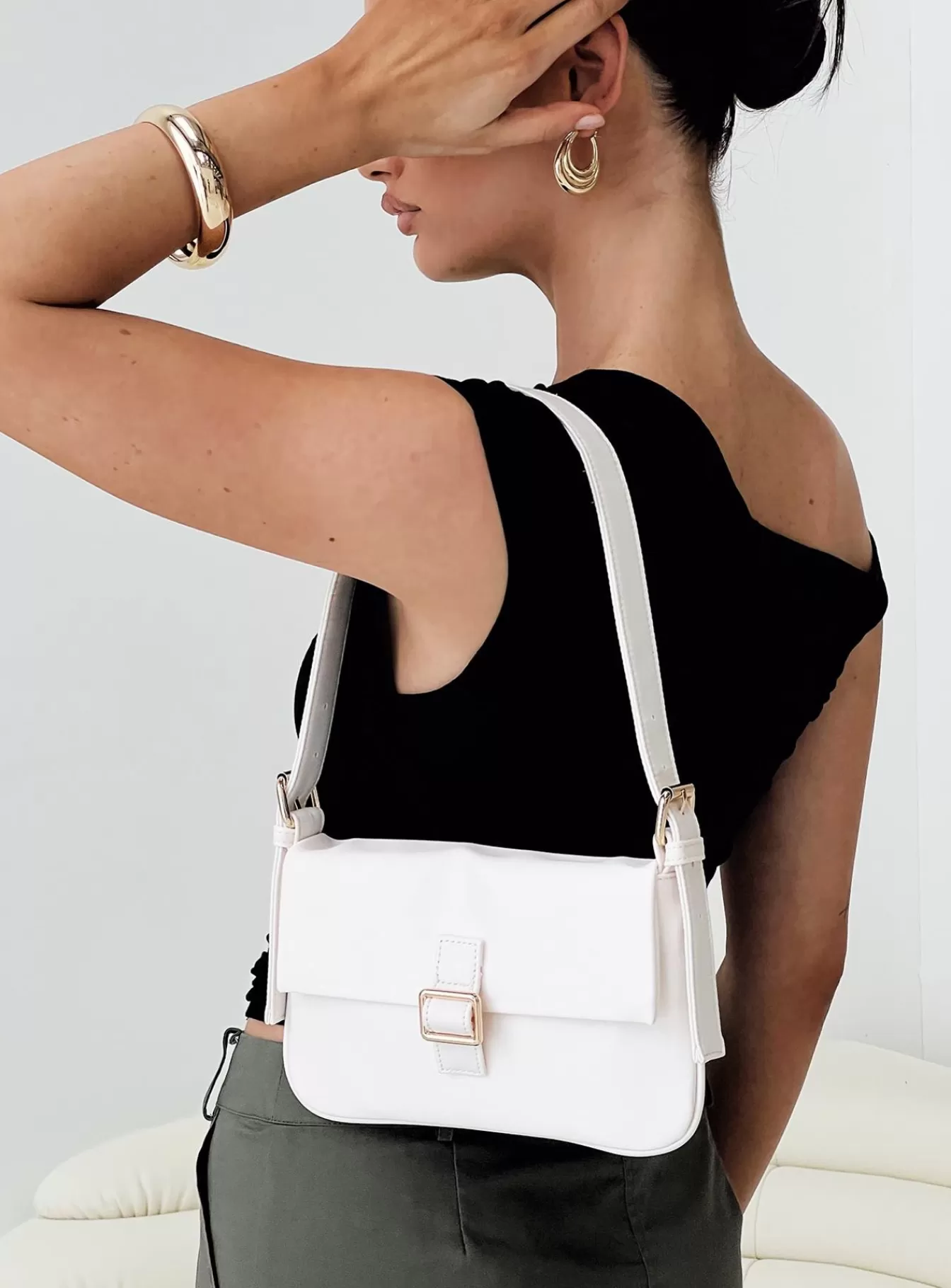 Princess Polly Bags & Wallets | Jarvik Shoulder Bag Ivory