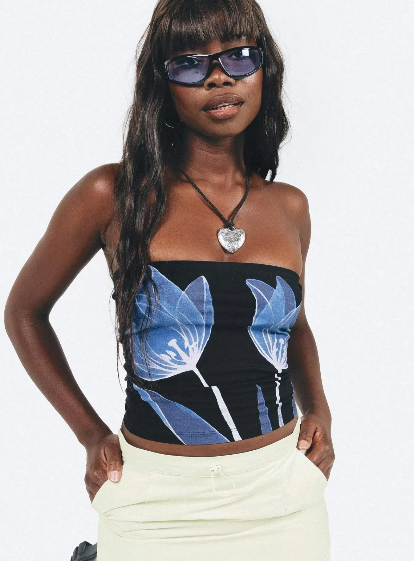 Princess Polly Casual Tops | Jasmyne Tube Top Black