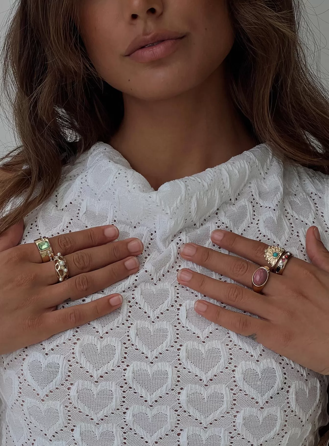 Princess Polly Lower Impact | Jaxx Ring Pack Gold