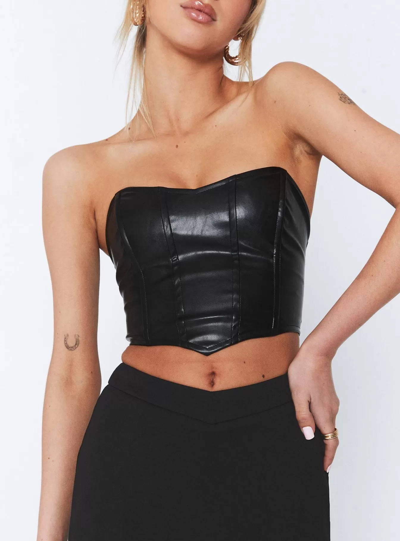 Princess Polly Corsets & Bustiers | Jessica Pu Bustier Black