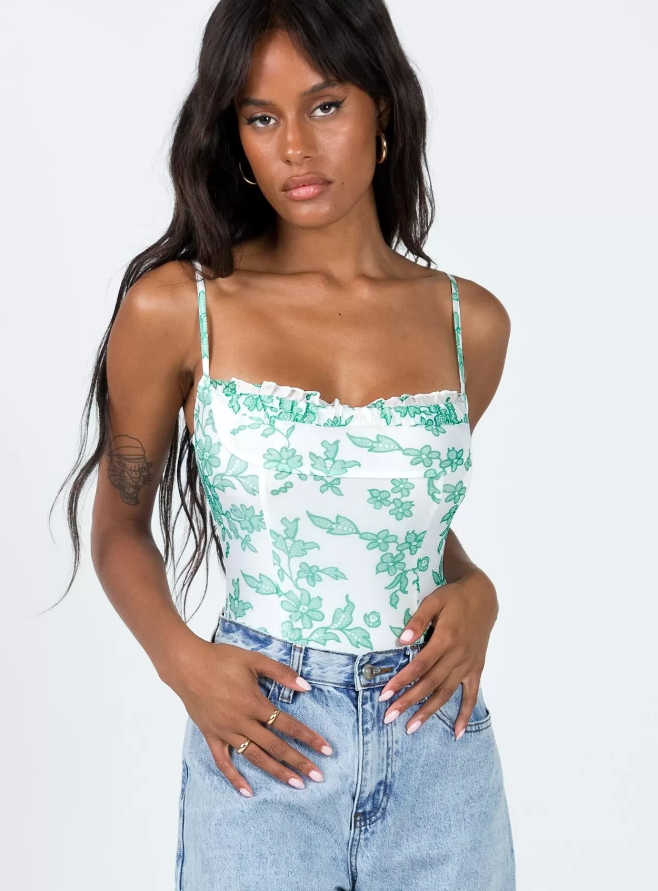 Princess Polly Party Tops | Jesson Bodysuit Multi