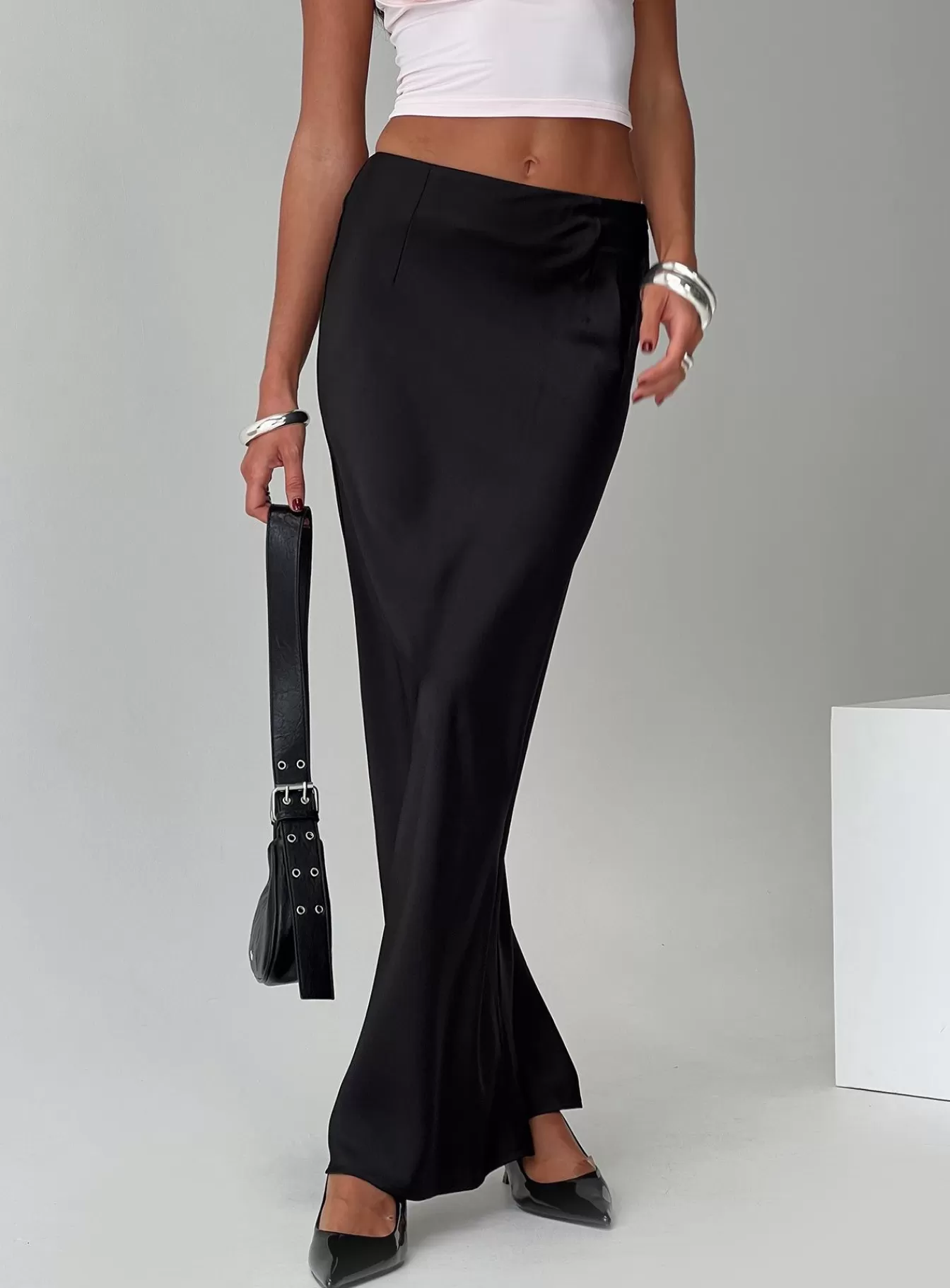 Princess Polly Skirts | Joder Maxi Skirt Black