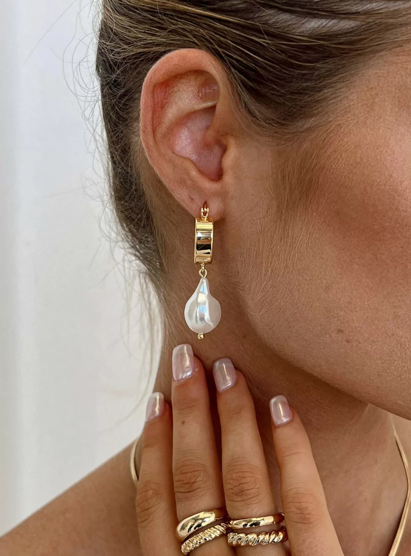 Princess Polly Earrings | Kai Plated Earrings Gold