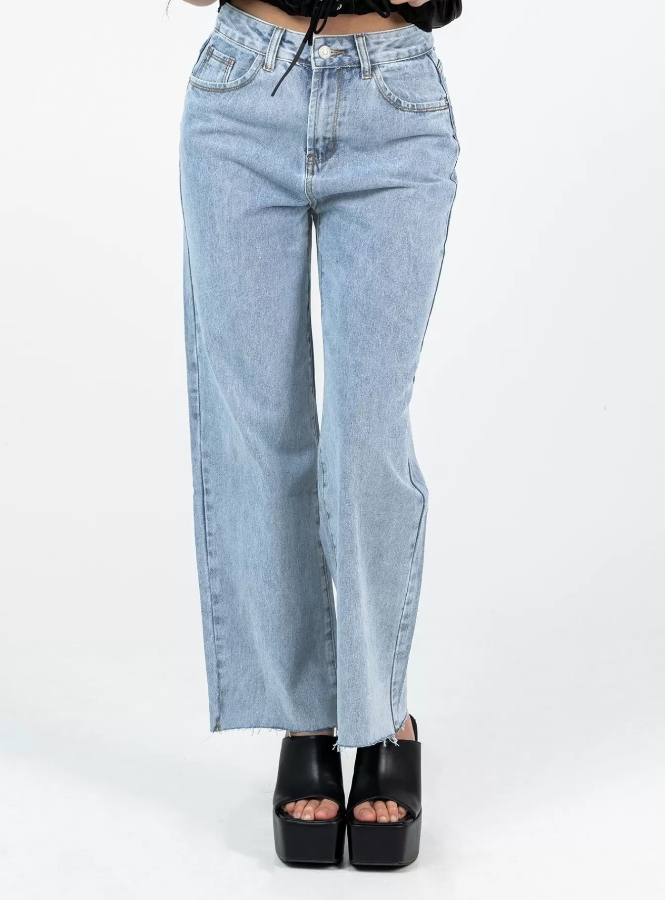Princess Polly Jeans | Kalinda Denim Jeans Petite Blue