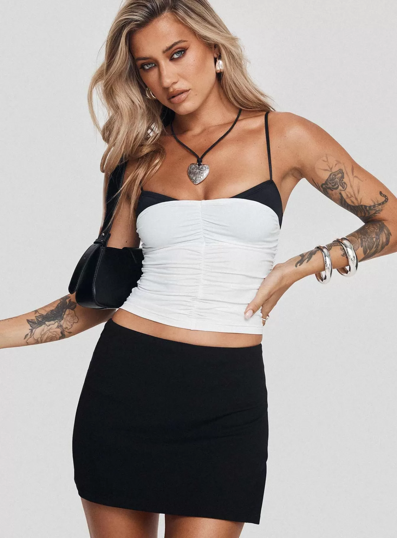 Princess Polly Basics | Karley Skort Black