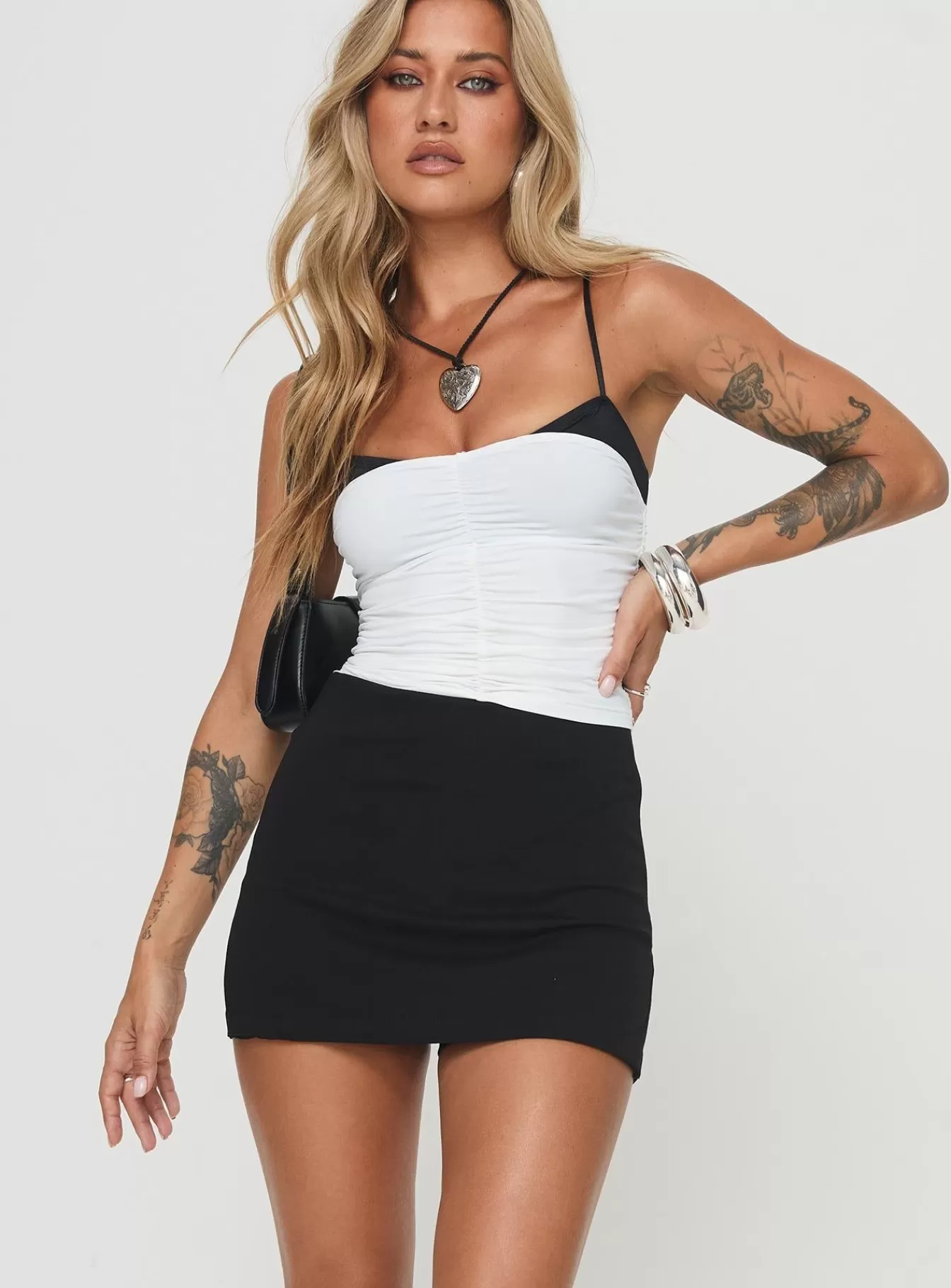 Princess Polly Basics | Karley Skort Black