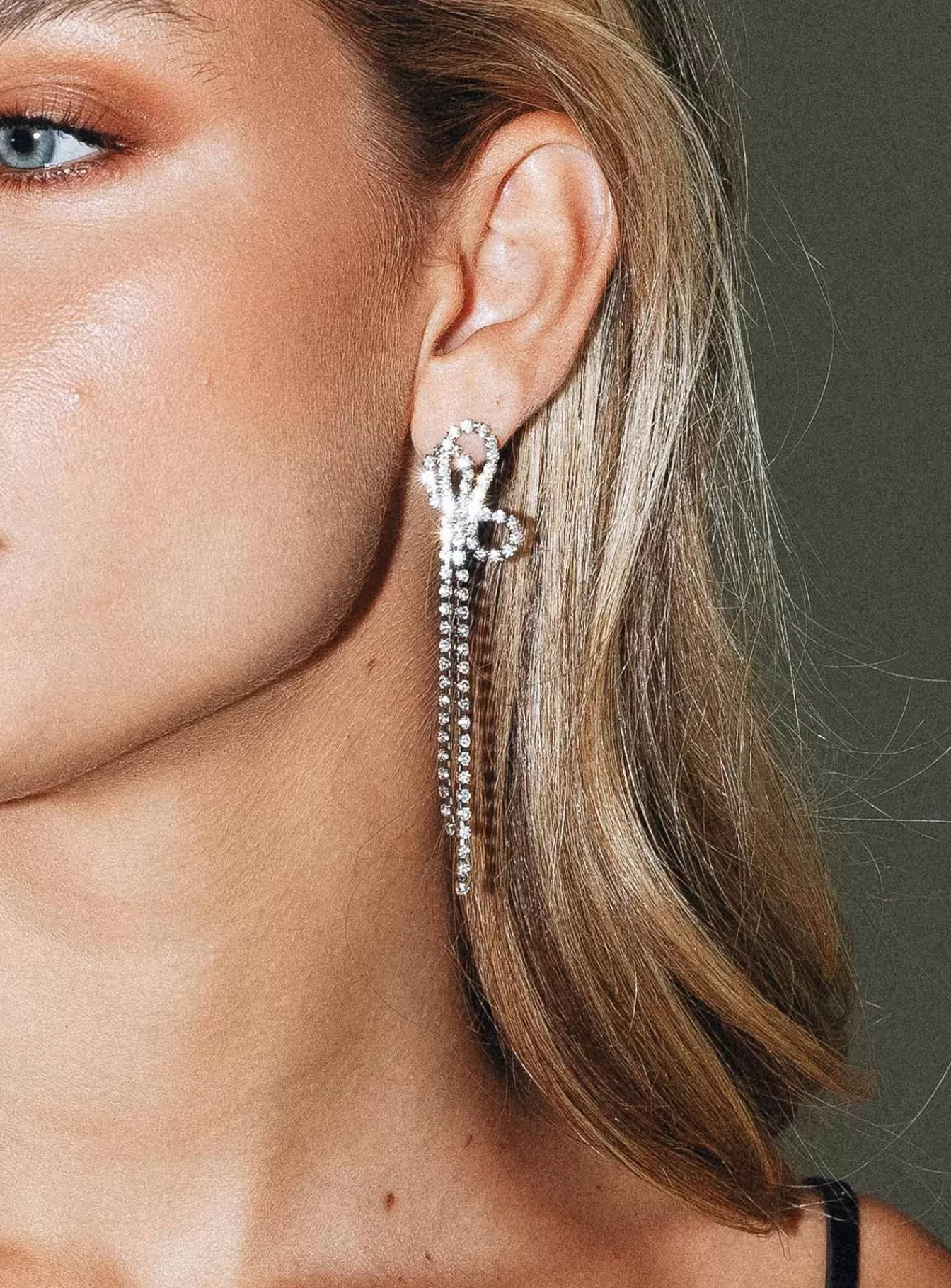 Princess Polly Earrings | Khan Earrings Silver