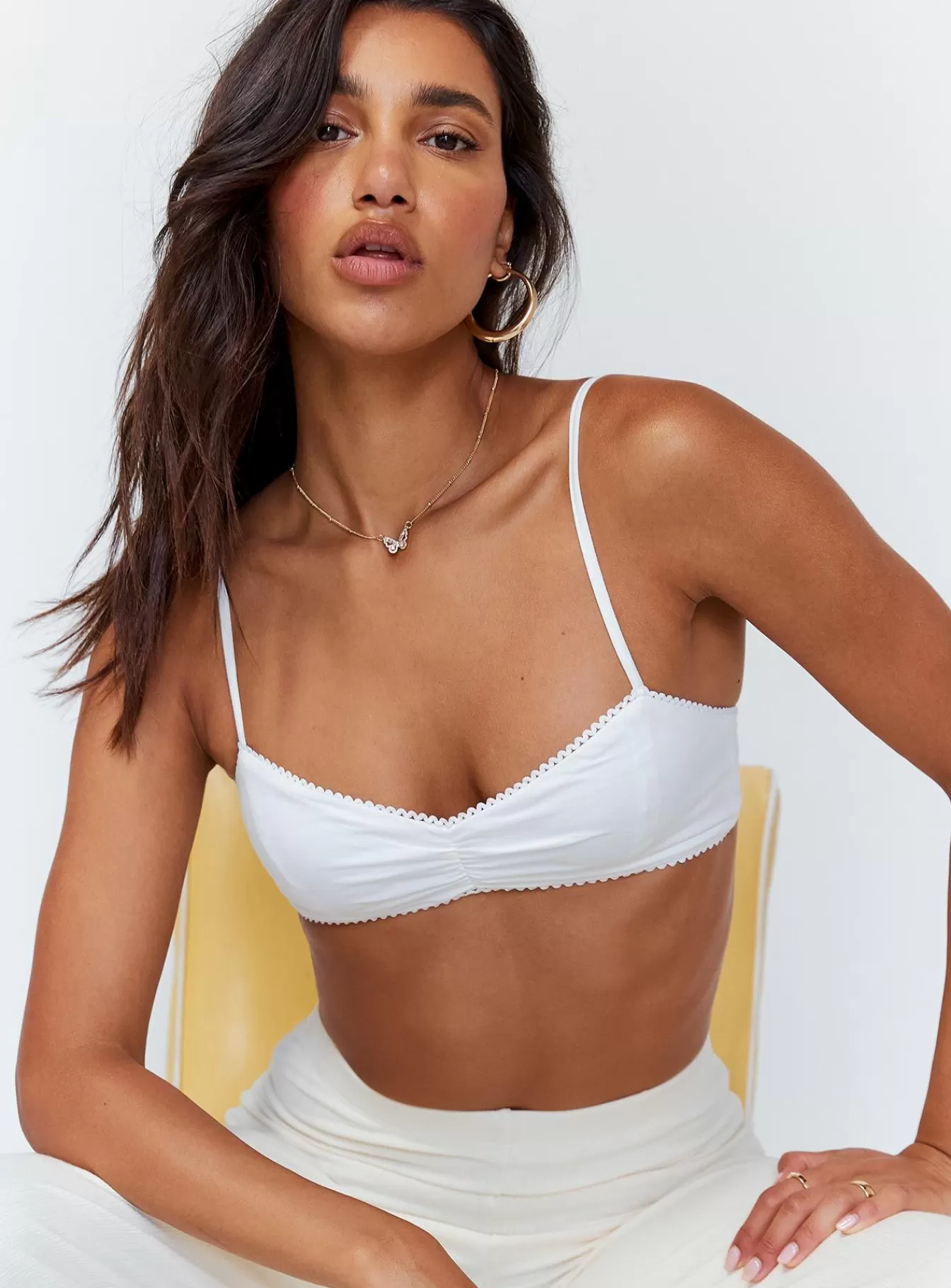 Princess Polly Lingerie | Kiki Bralette White