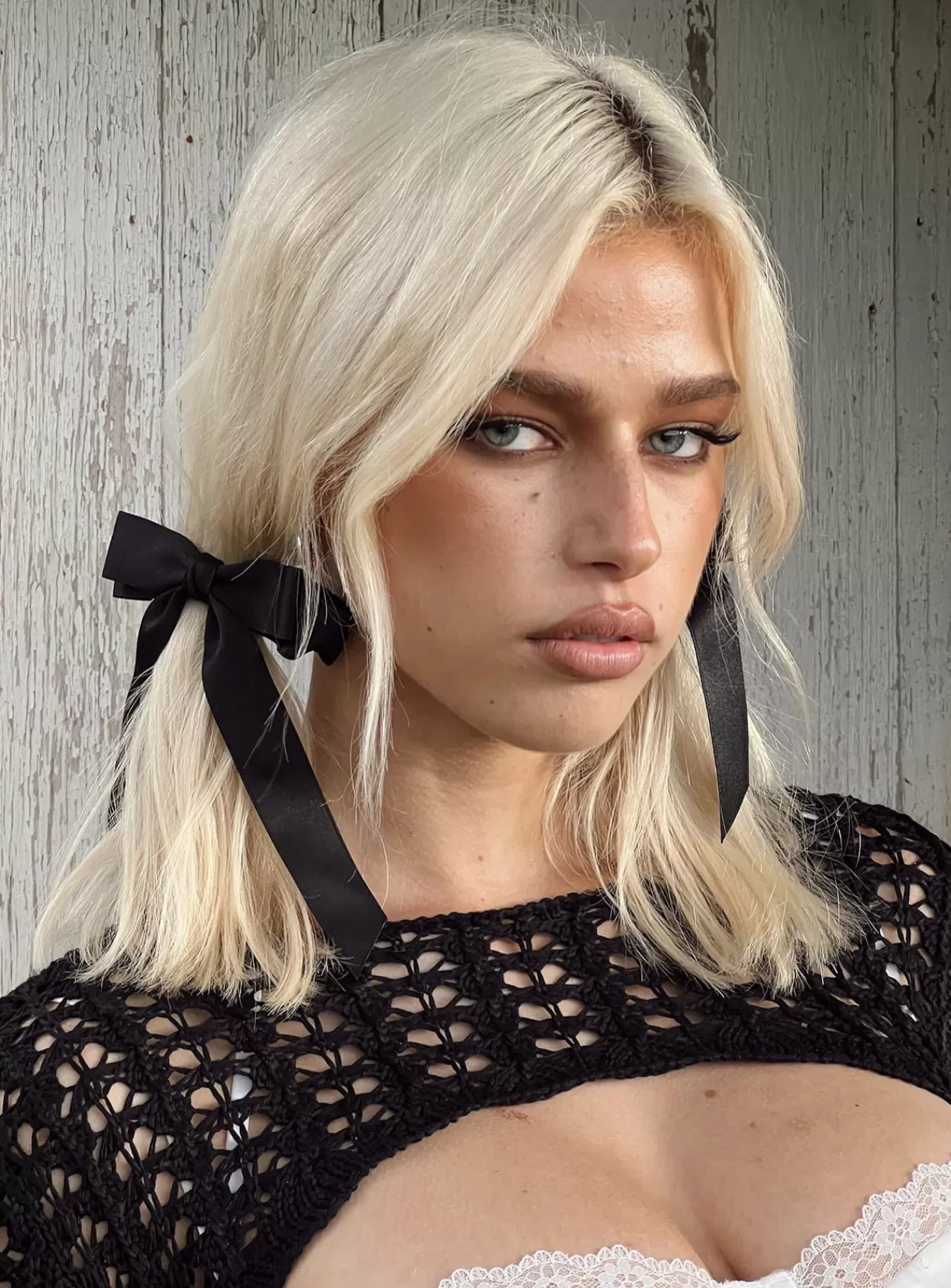 Princess Polly Hair Accessories | Kinski Hair Bow Pack Black