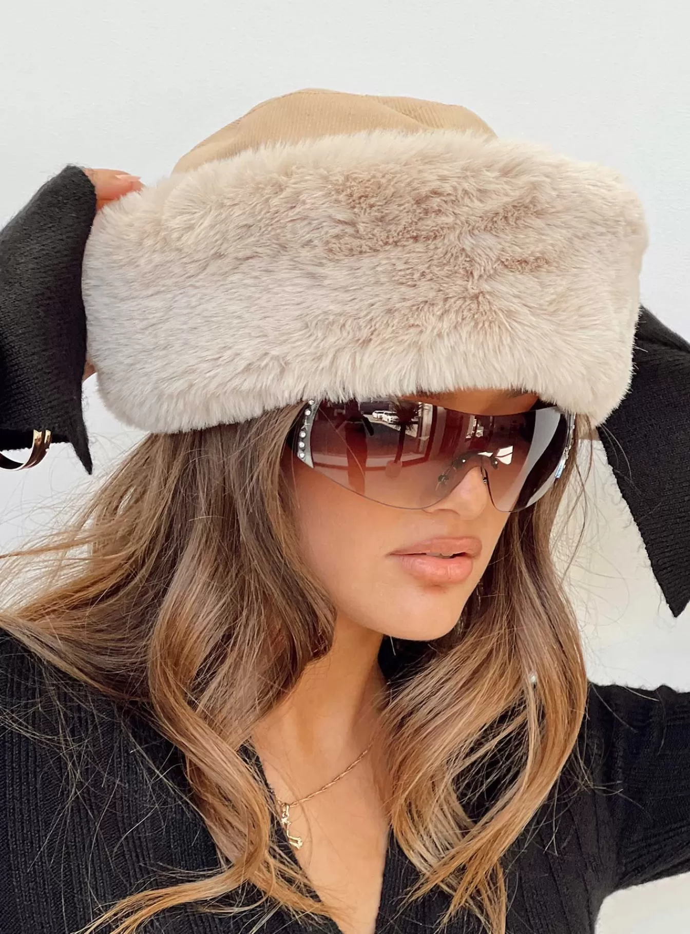 Princess Polly Hats | Kiyah Hat Beige