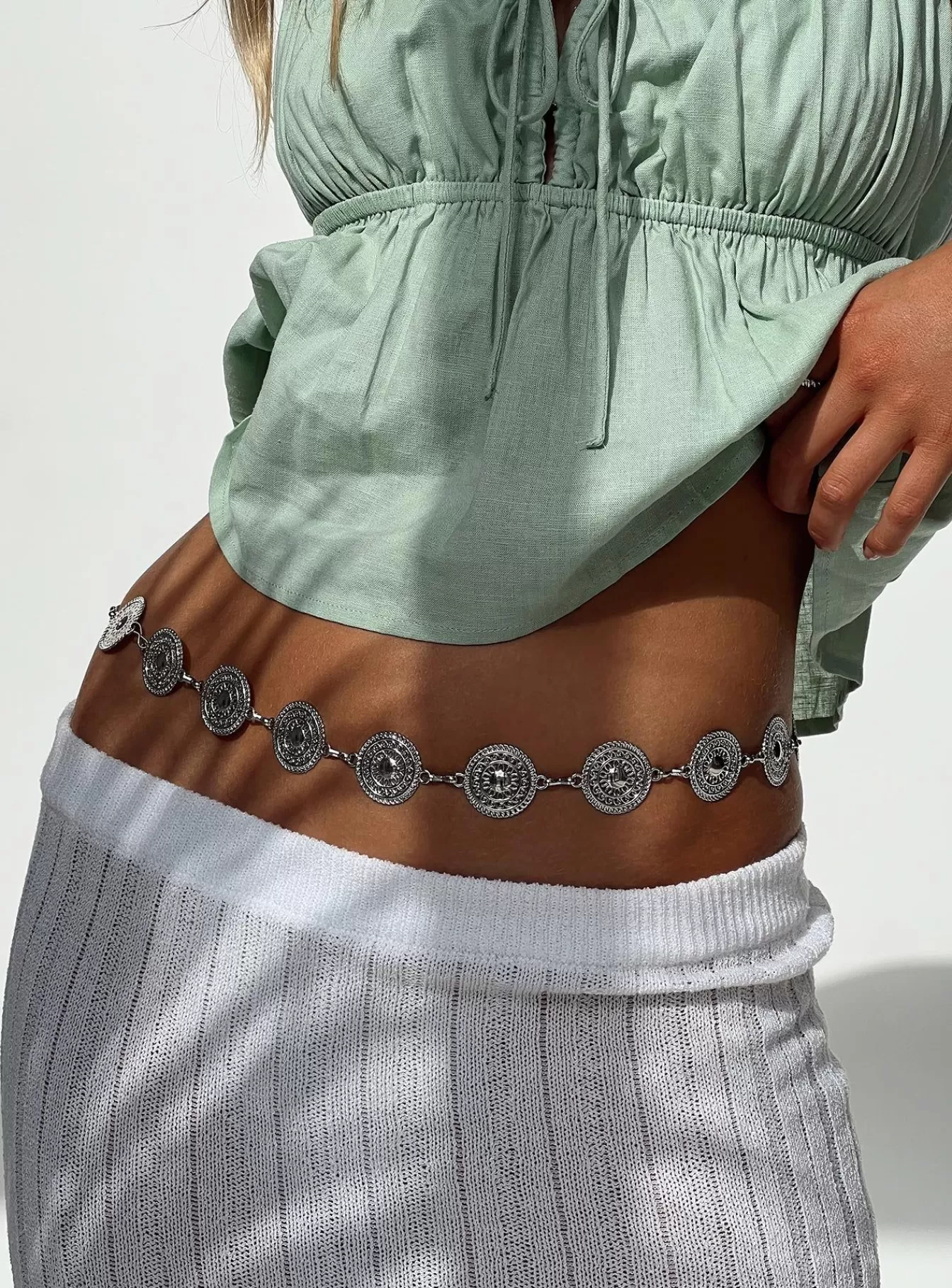 Princess Polly Belts | Laurz Chain Belt Silver