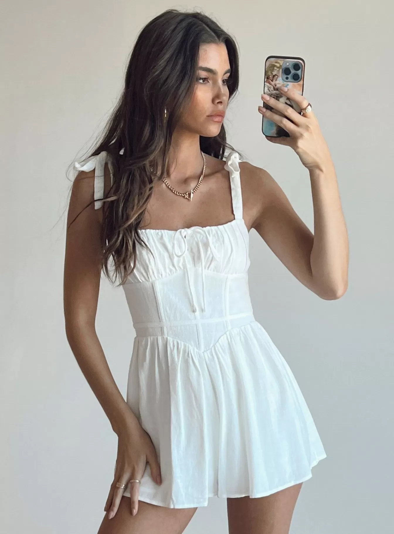 Princess Polly Rompers | Lehanna Romper White