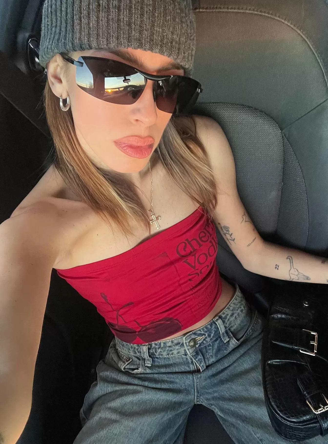 Princess Polly Sunglasses | Leita Sunglasses Black