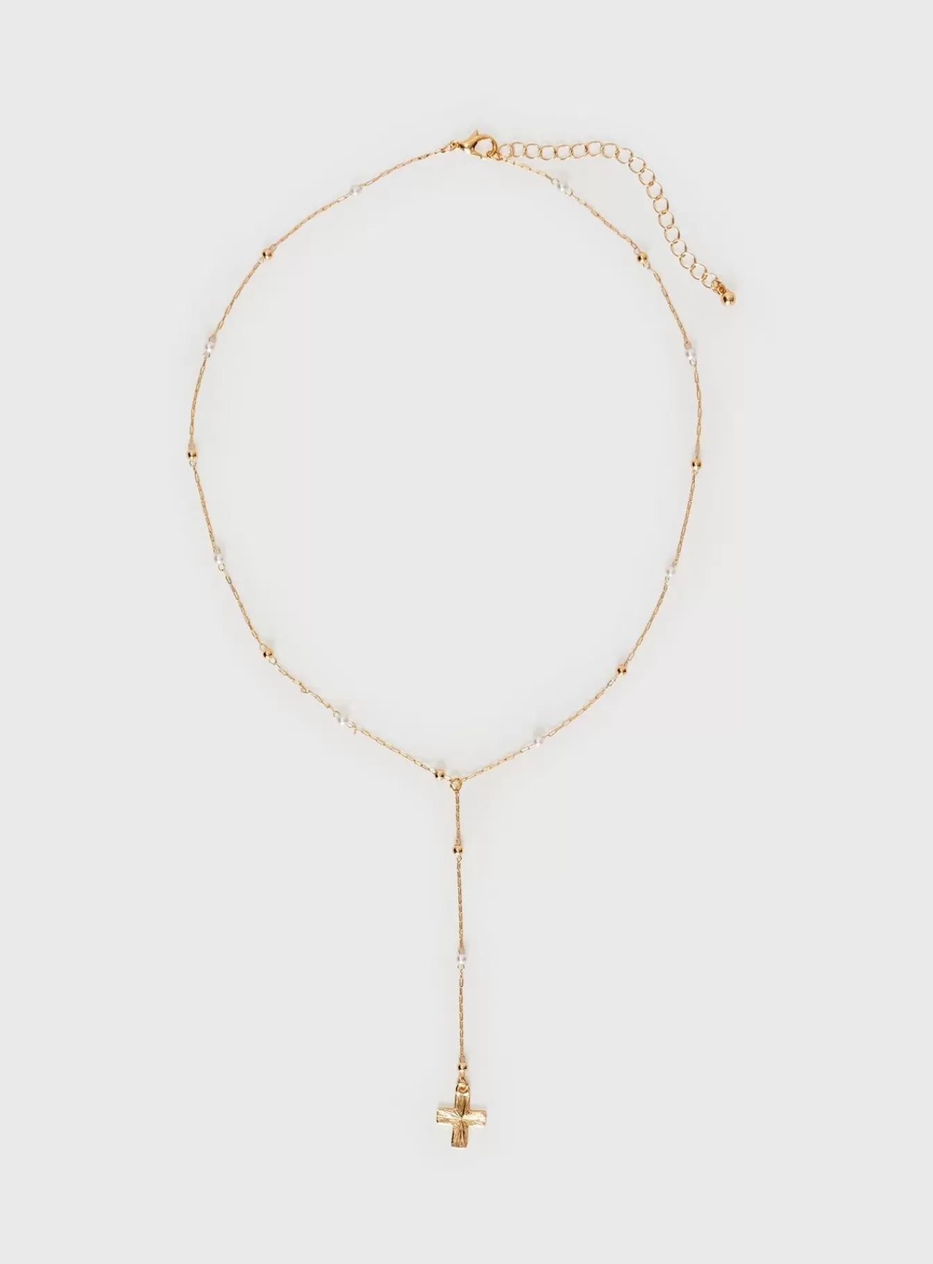 Princess Polly Lower Impact | Leonidas Lariat Necklace Gold