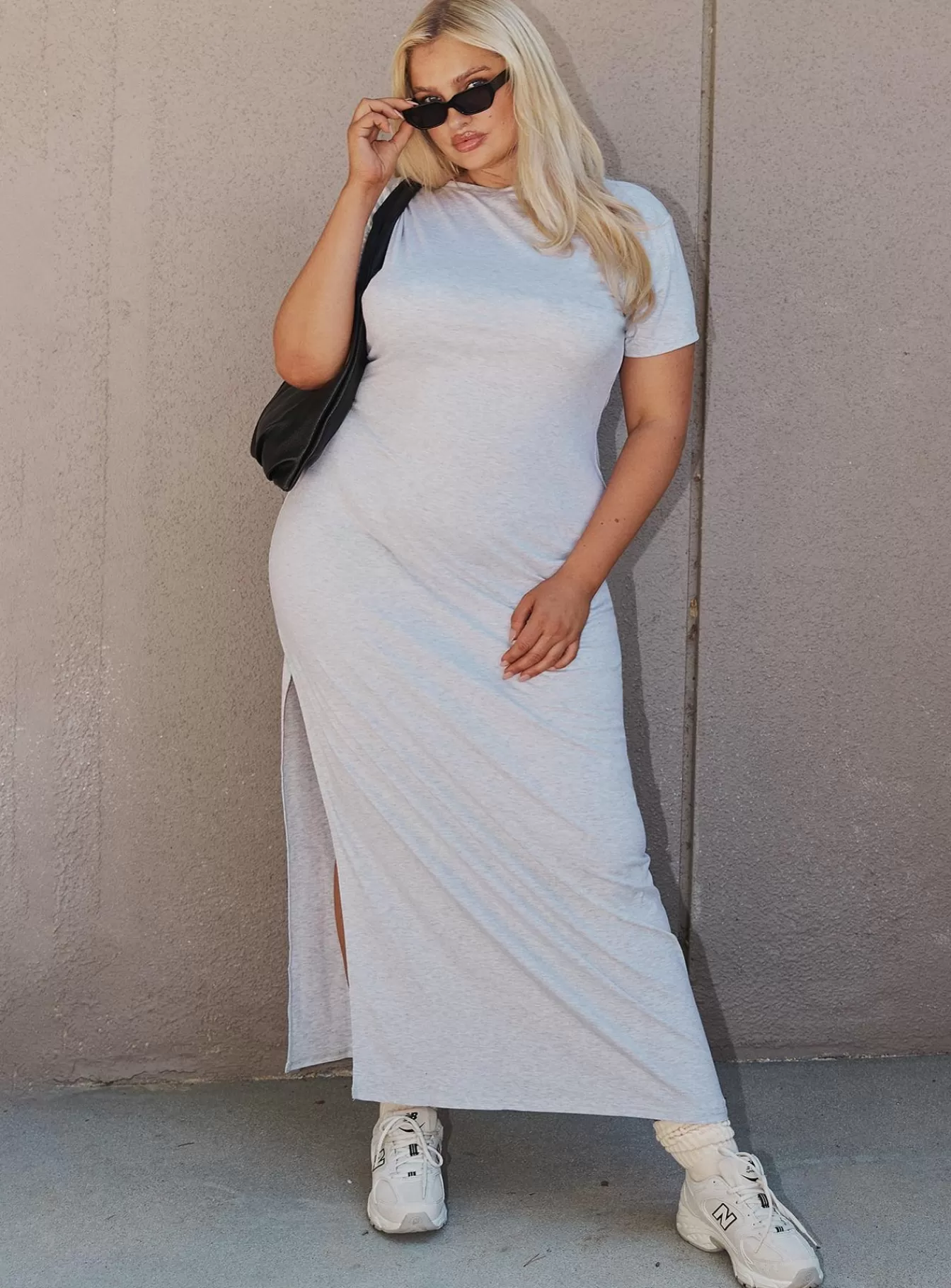 Princess Polly Maxi Dresses | Lex Maxi Dress Curve Grey