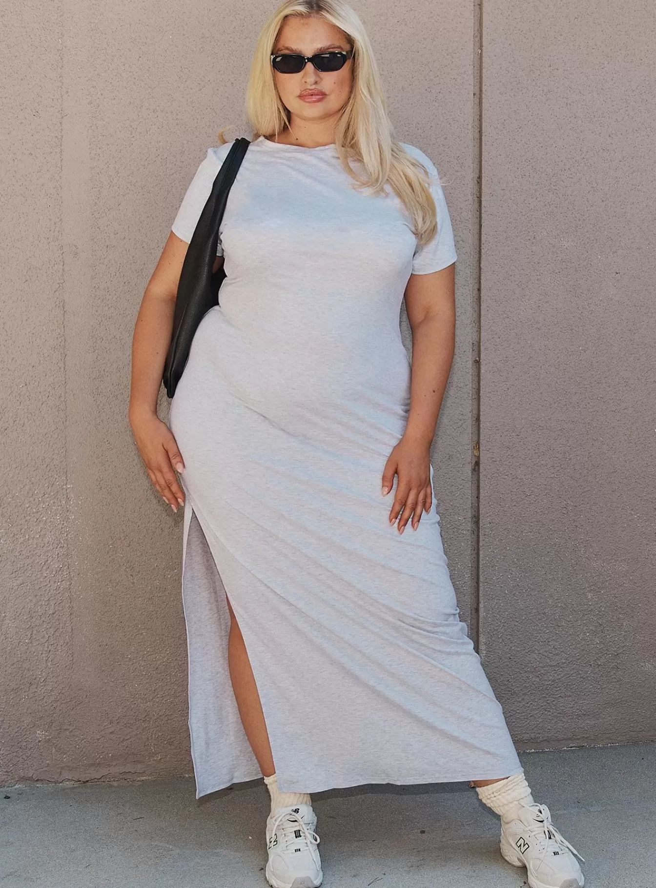 Princess Polly Maxi Dresses | Lex Maxi Dress Curve Grey