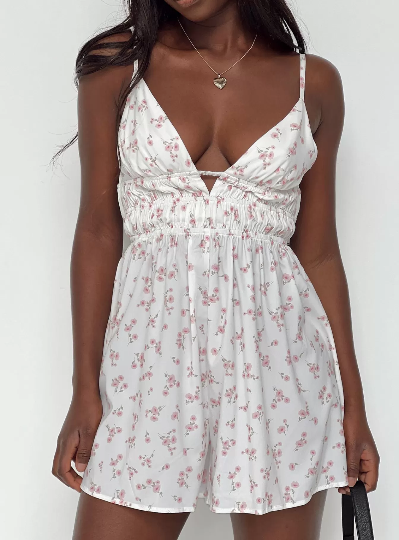 Princess Polly Rompers | Libbie Romper White Floral