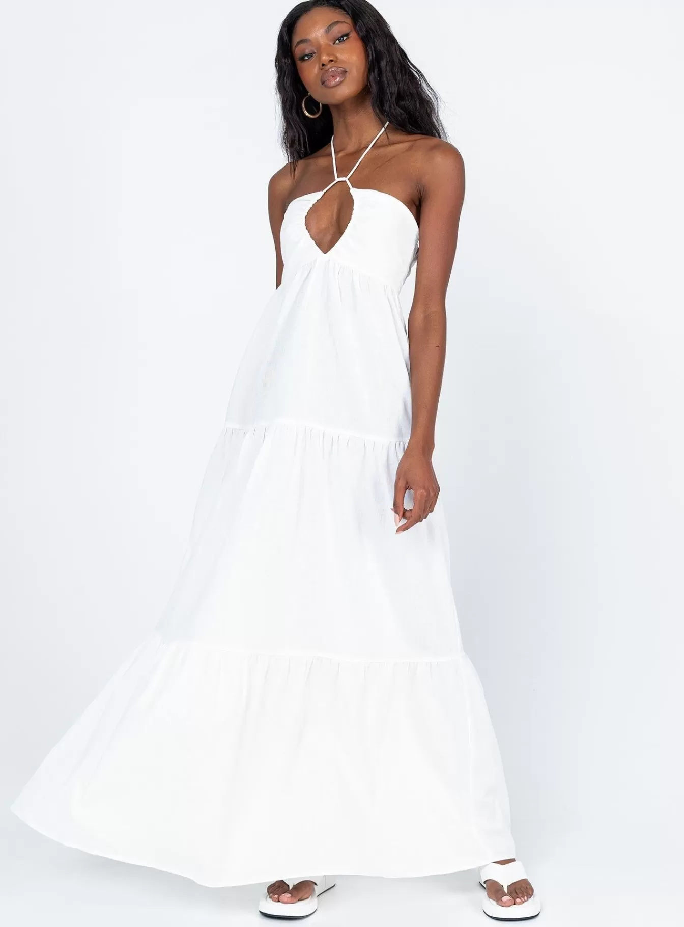 Princess Polly Maxi Dresses | Lincoln Maxi Dress White