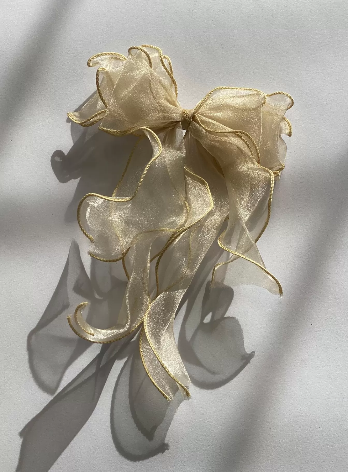 Princess Polly Hair Accessories | Linney Hair Bow Beige