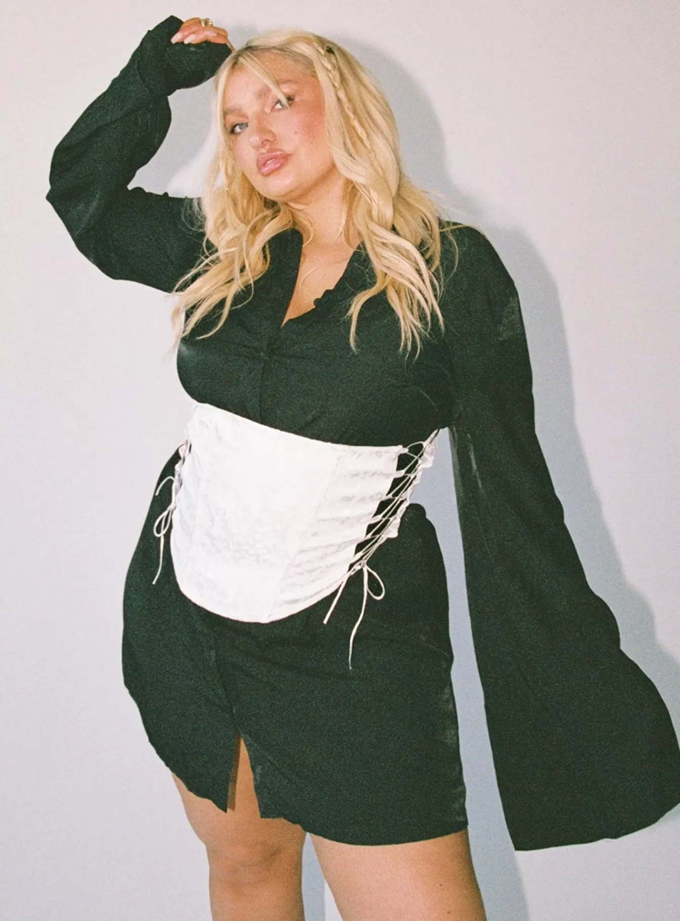 Princess Polly Corsets & Bustiers | Loedna Under Bust Corset Curve White