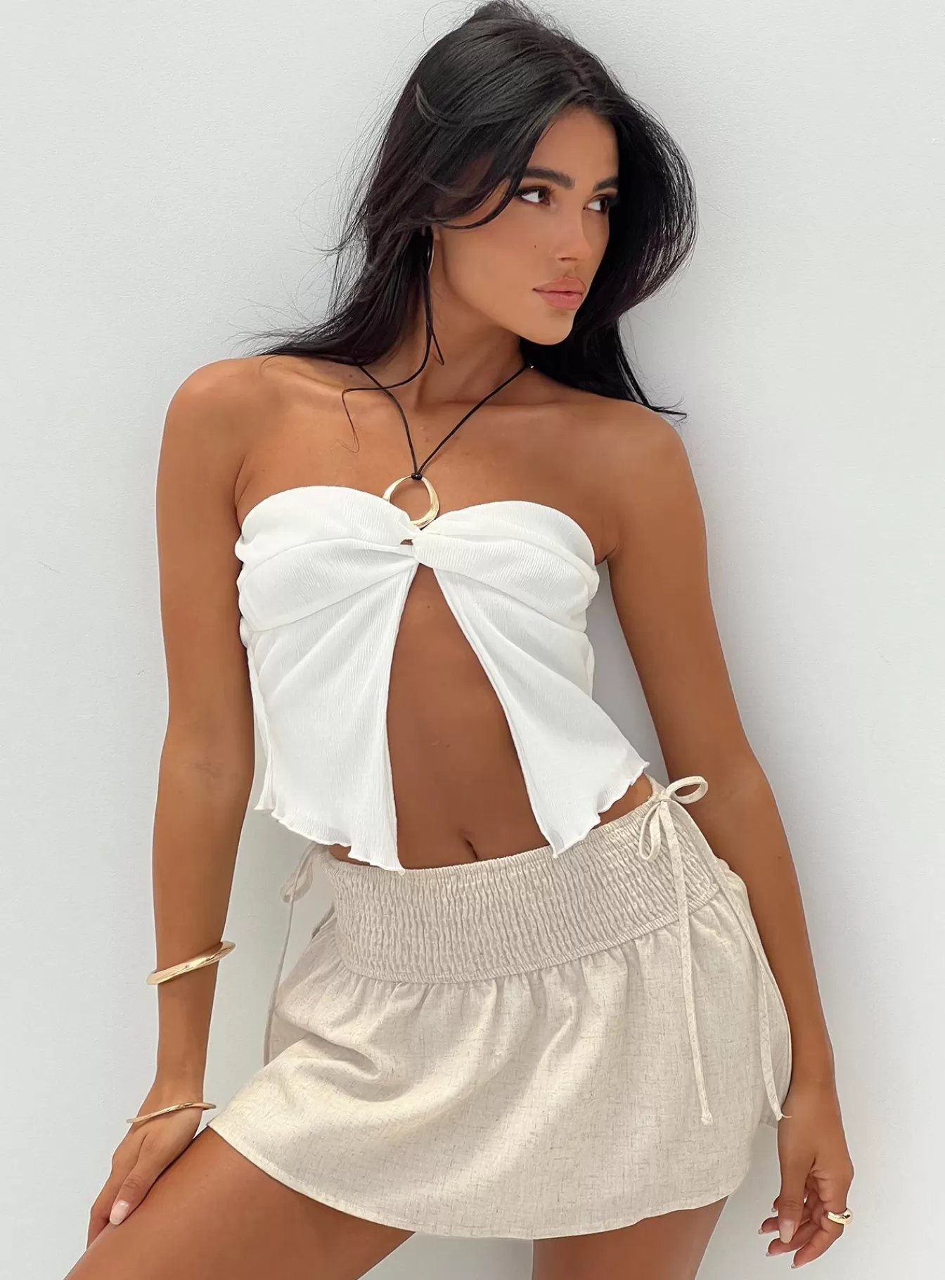 Princess Polly Spring Tops | Lose It Strapless Top White
