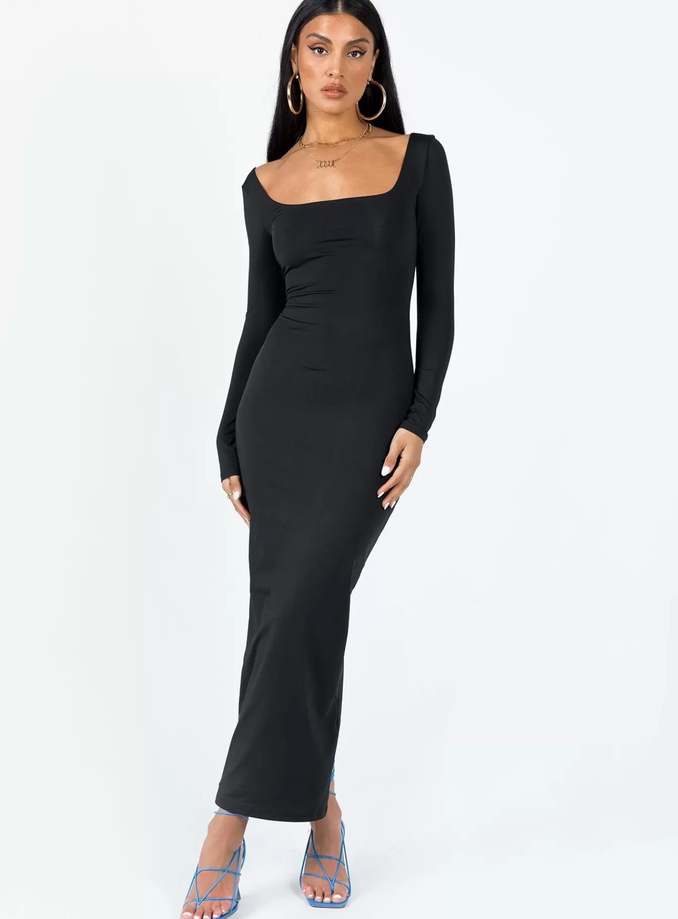 Princess Polly Maxi Dresses | Lyla Maxi Dress Black