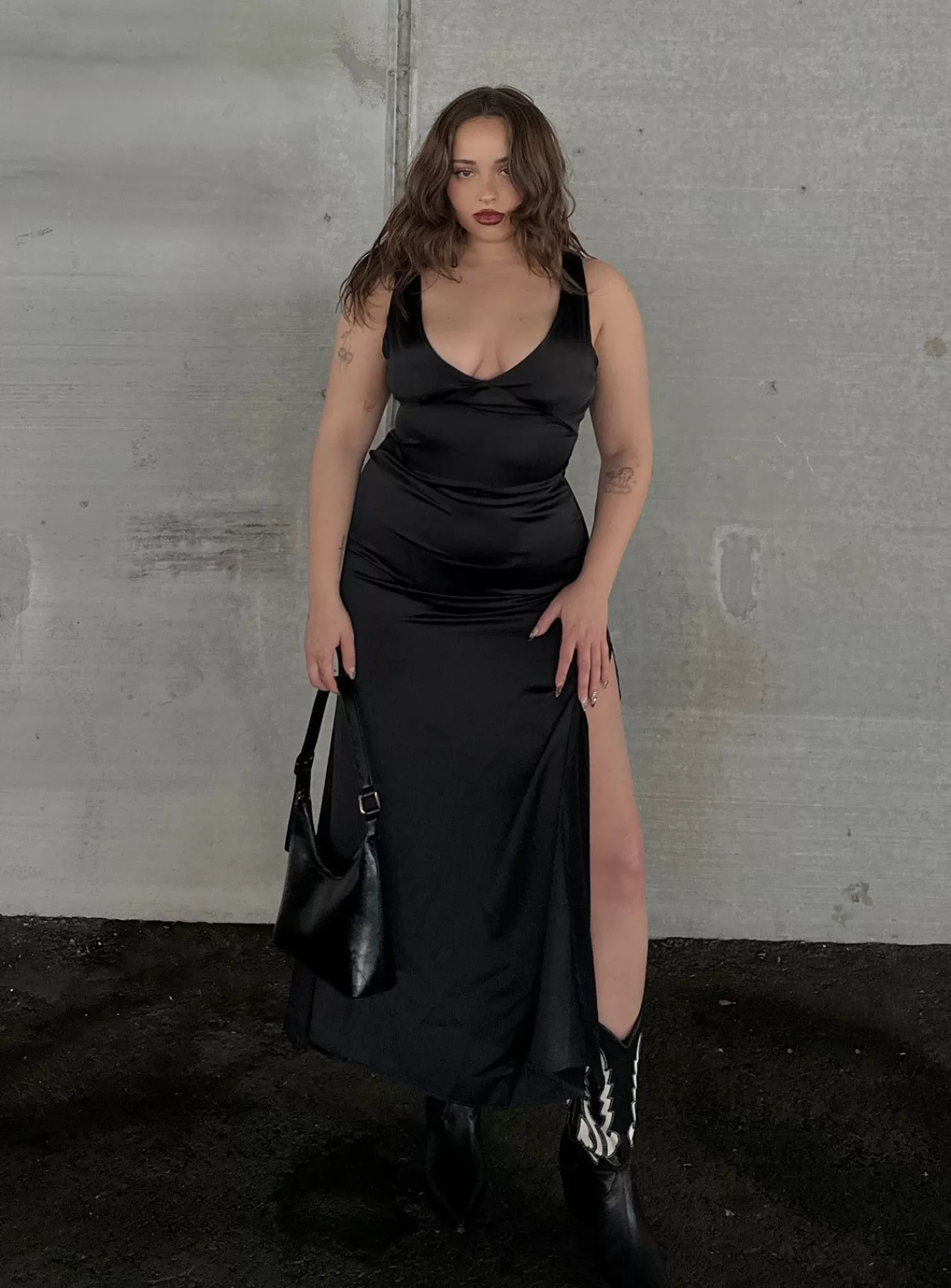 Princess Polly Midi Dresses | Lynsey Midi Dress Black