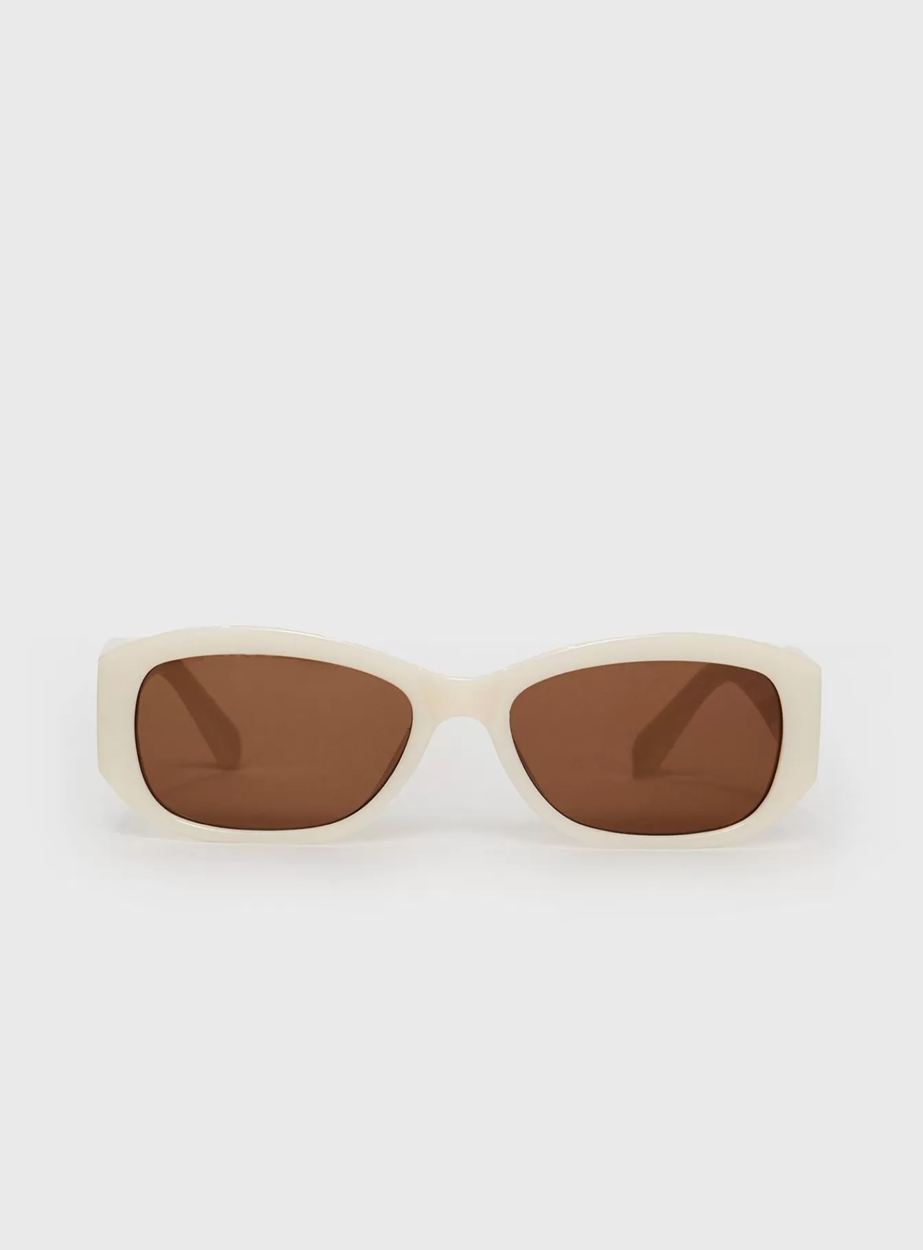 Princess Polly Sunglasses | Maddan Sunglasses Cream