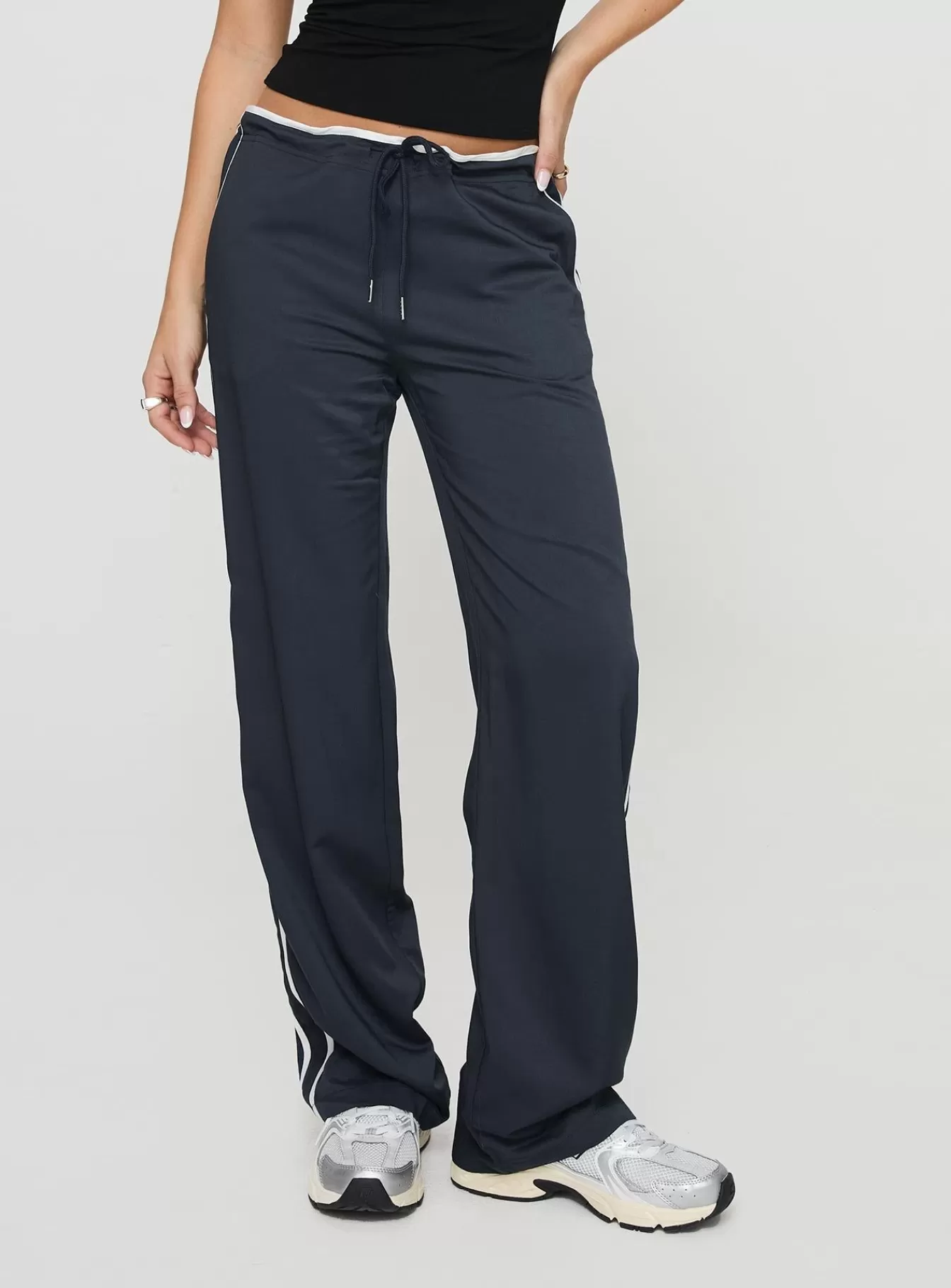 Princess Polly Pants | Maranie Pants Navy/ White